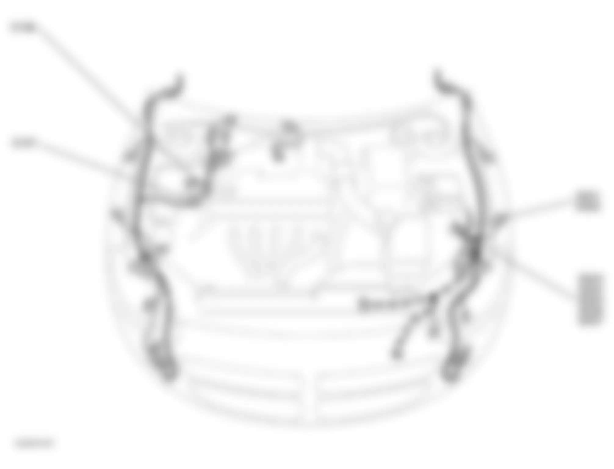 Dodge Stratus ES 2004 - Component Locations -  Engine Compartment