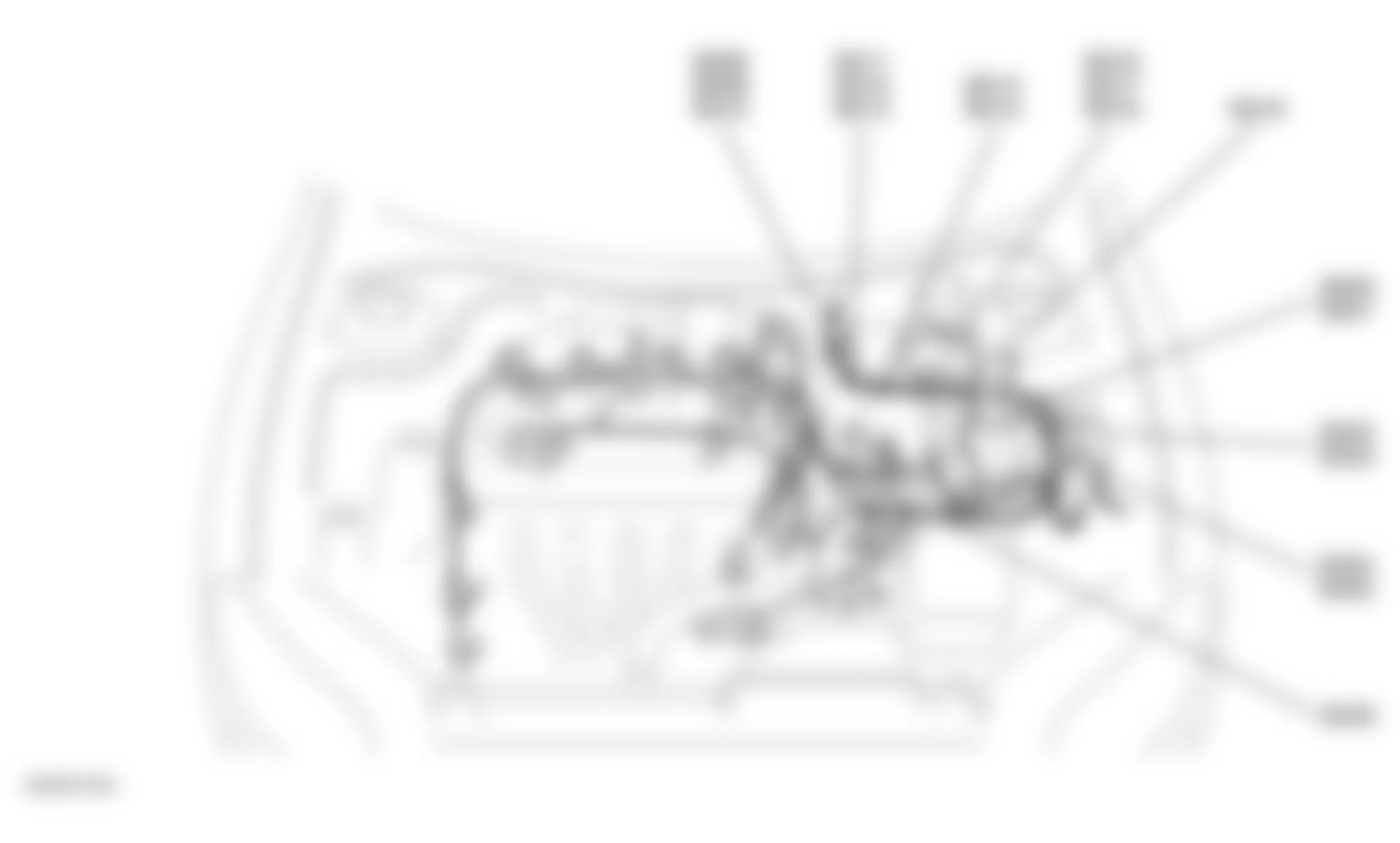 Dodge Stratus ES 2004 - Component Locations -  Engine Compartment (2.4L)