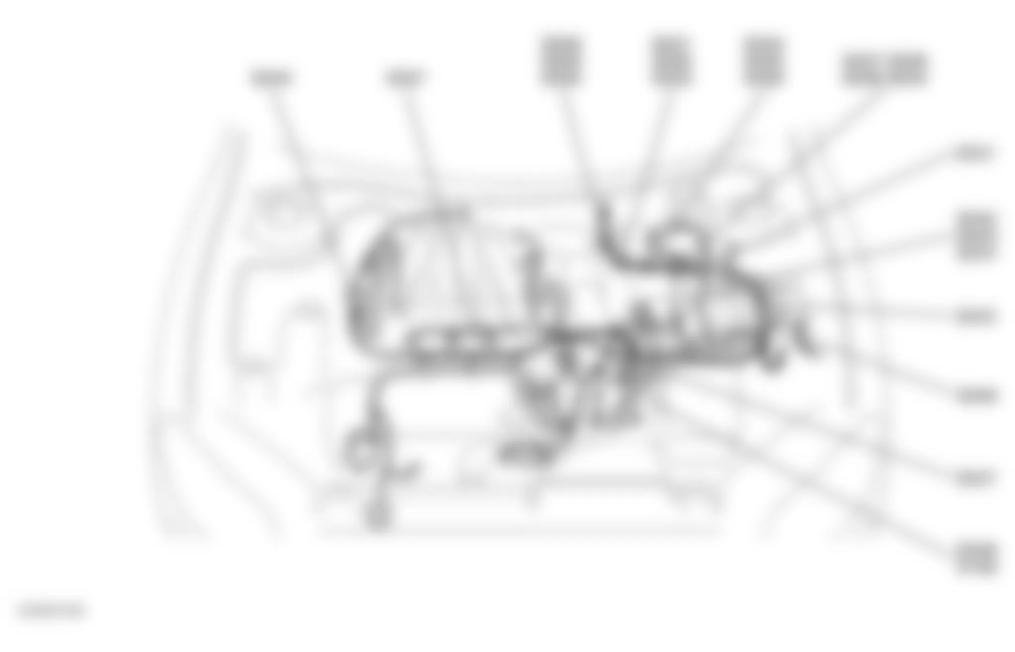 Dodge Stratus ES 2004 - Component Locations -  Engine Compartment (3.0L)