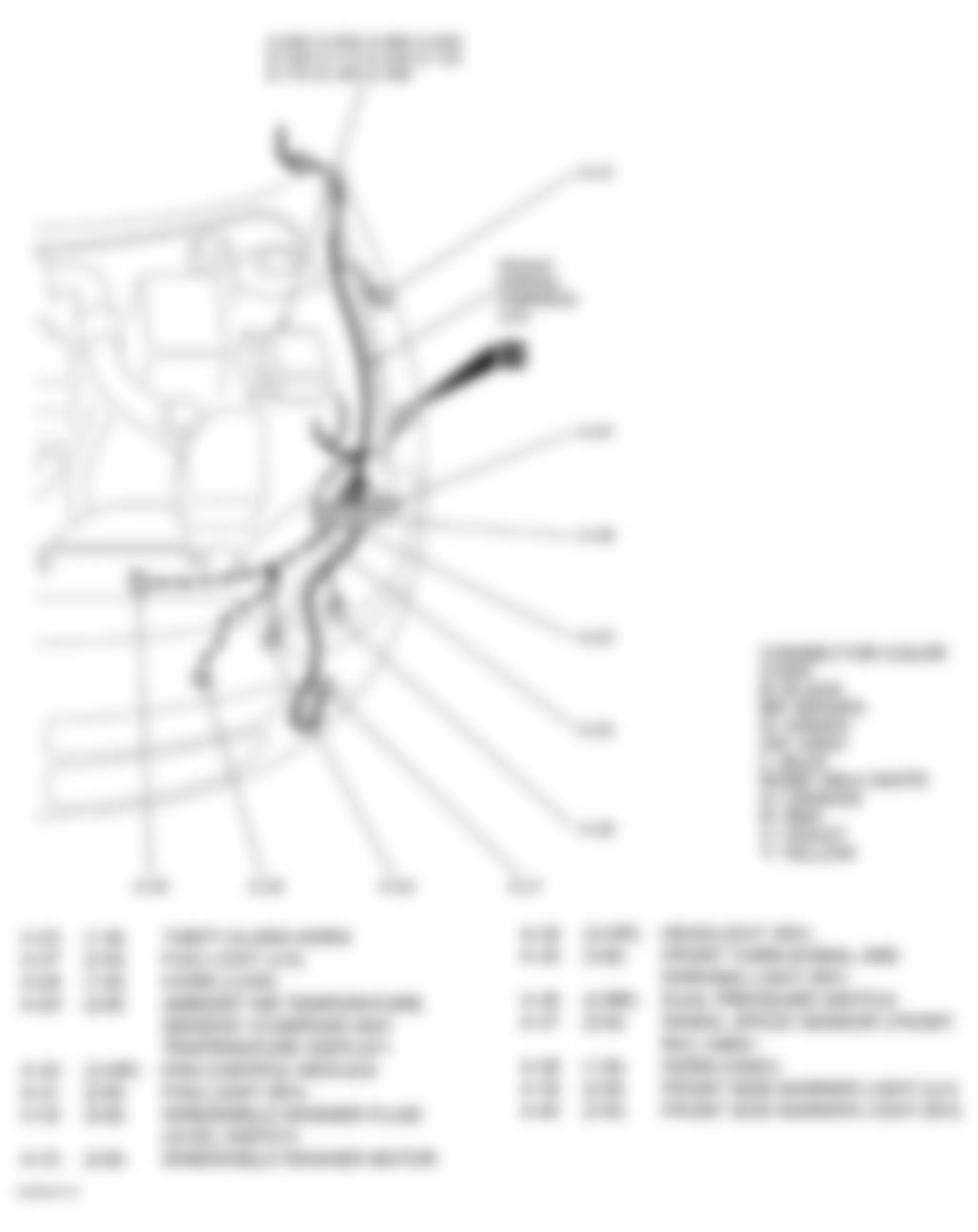 Dodge Stratus R/T 2004 - Component Locations -  Engine Compartment (Stratus) (2 Of 2)