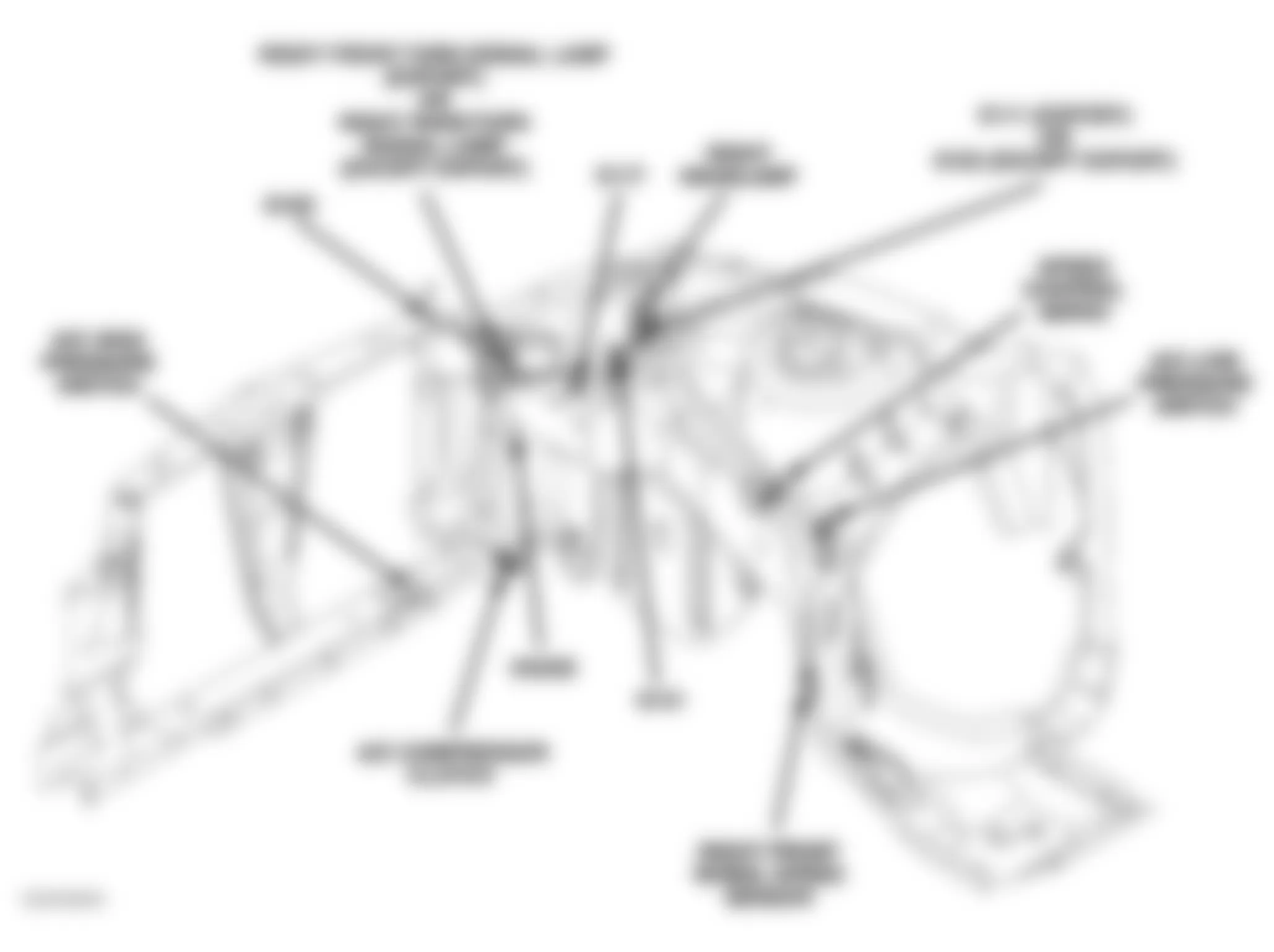 Dodge SX R/T 2004 - Component Locations -  Right Side Of Engine Compartment