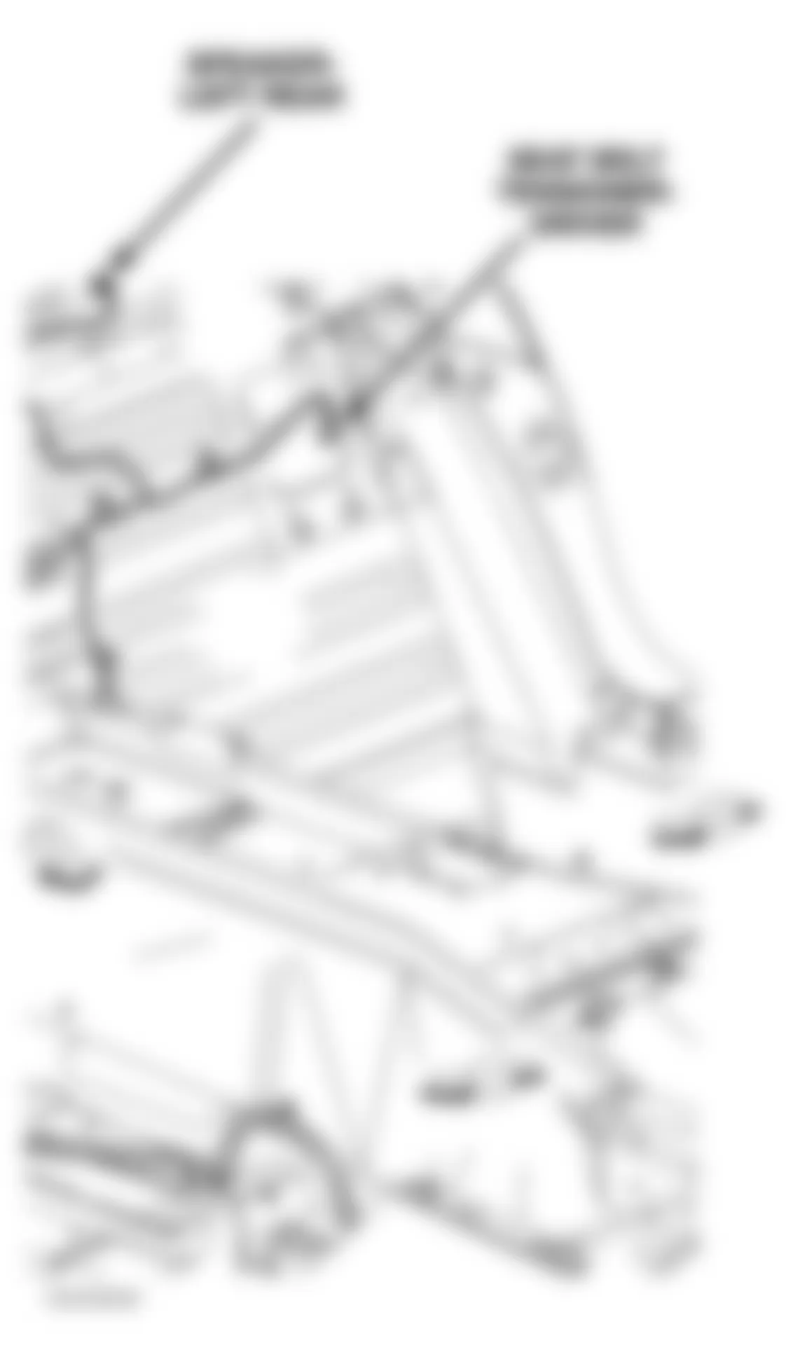Dodge Viper SRT-10 2004 - Component Locations -  Rear Of Passenger Compartment