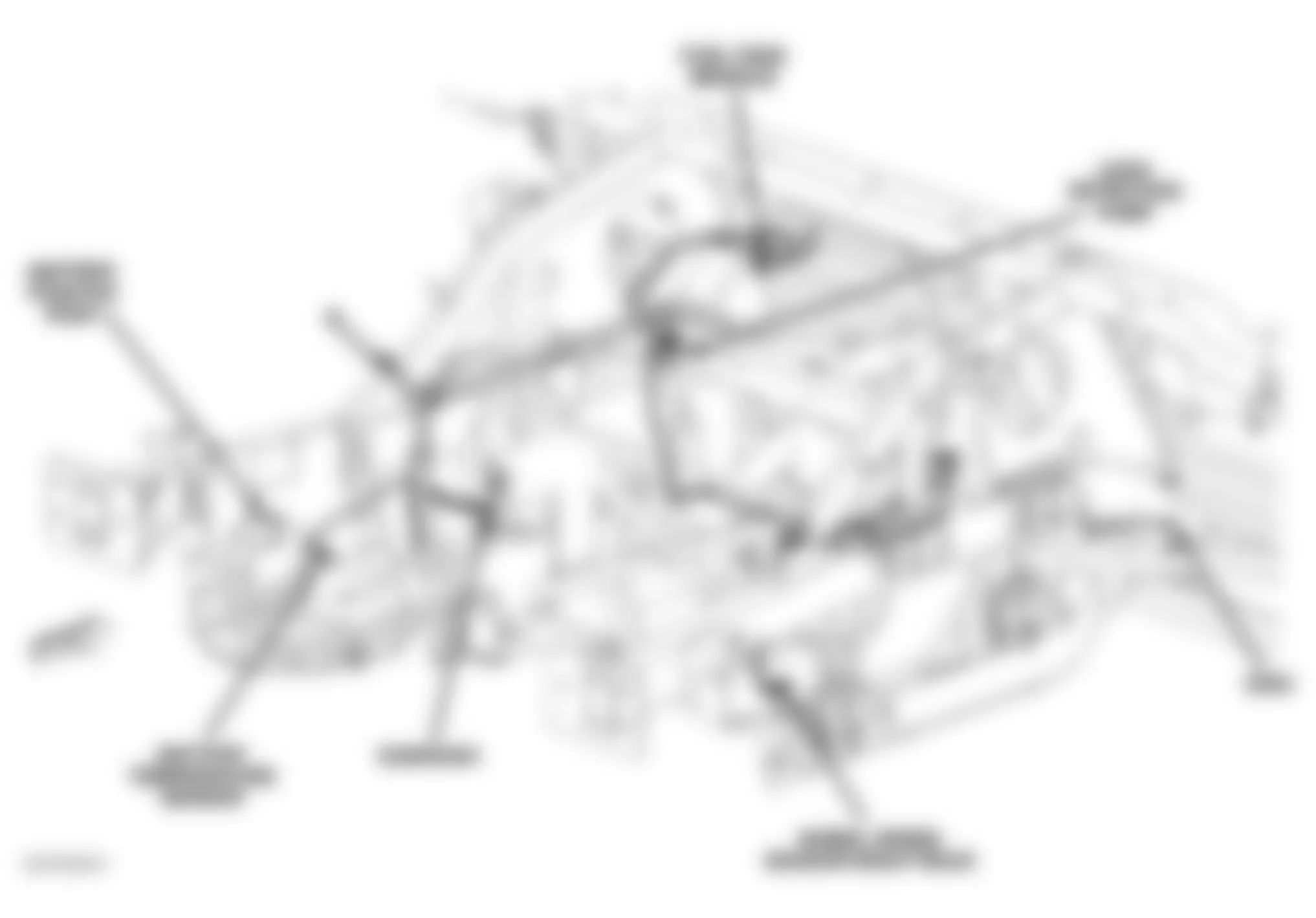 Dodge Viper SRT-10 2004 - Component Locations -  Right Rear Chassis