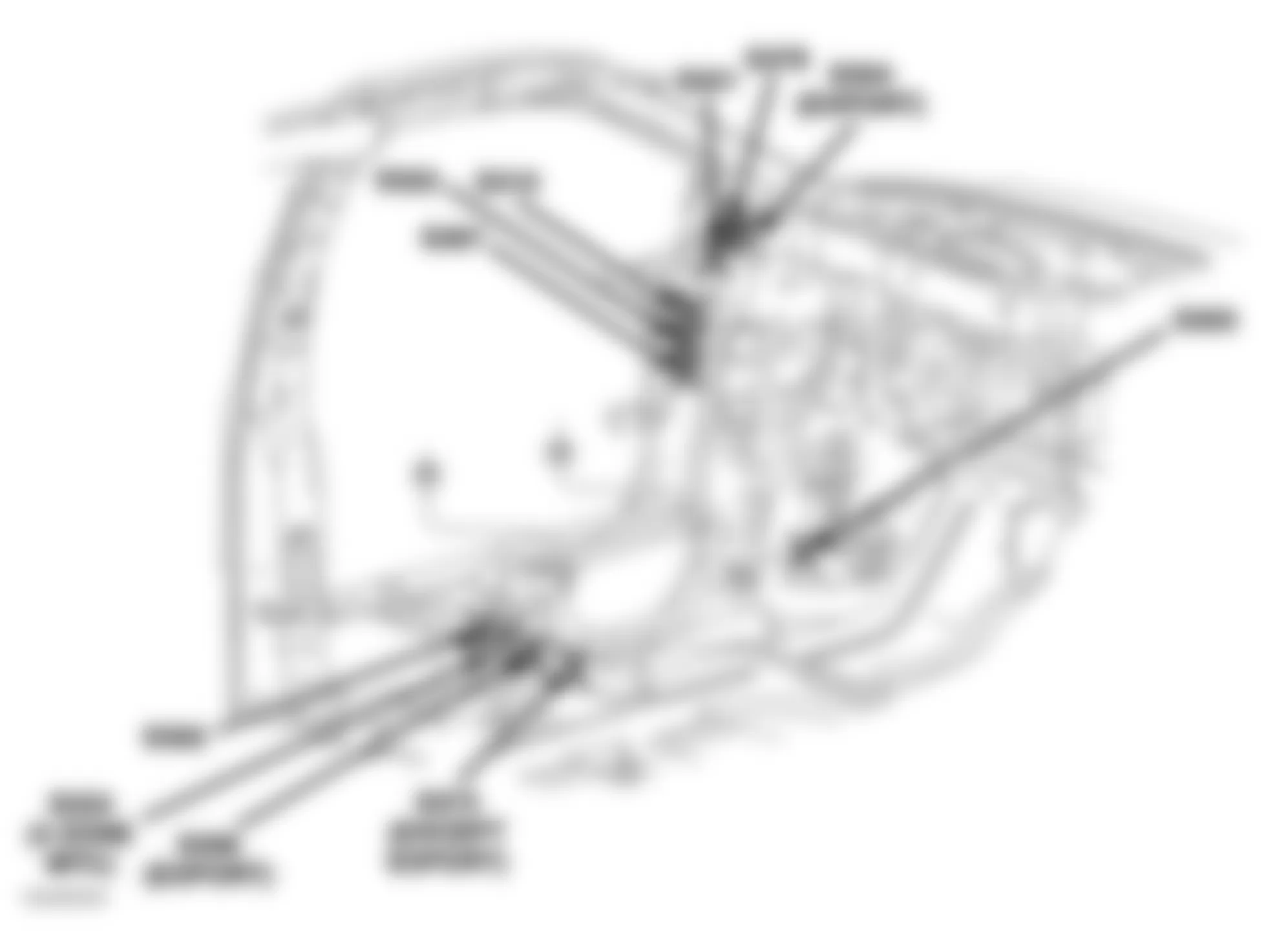 Dodge Caravan SE 2005 - Component Locations -  Left Front Of Cab