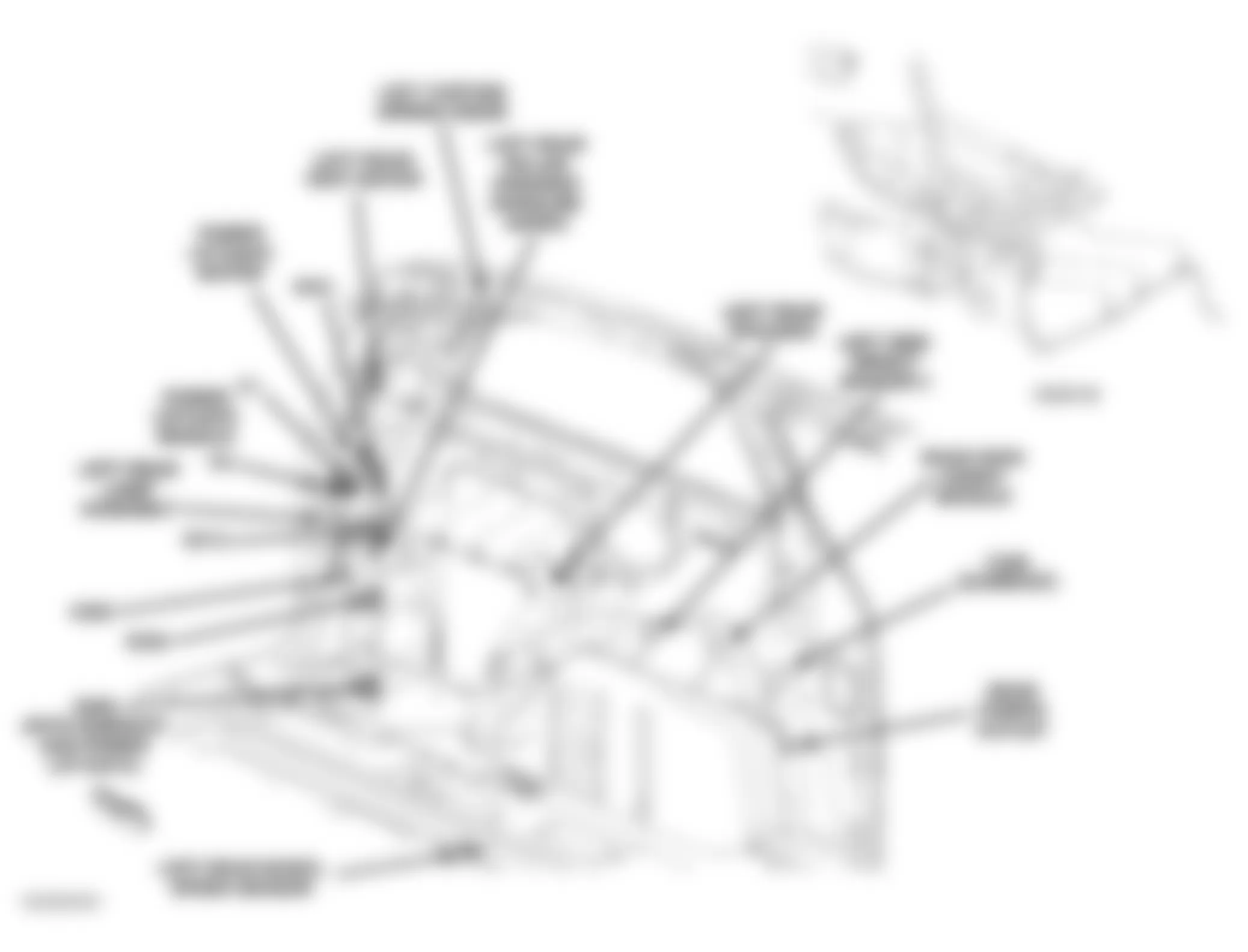 Dodge Caravan SE 2005 - Component Locations -  Left Rear Body