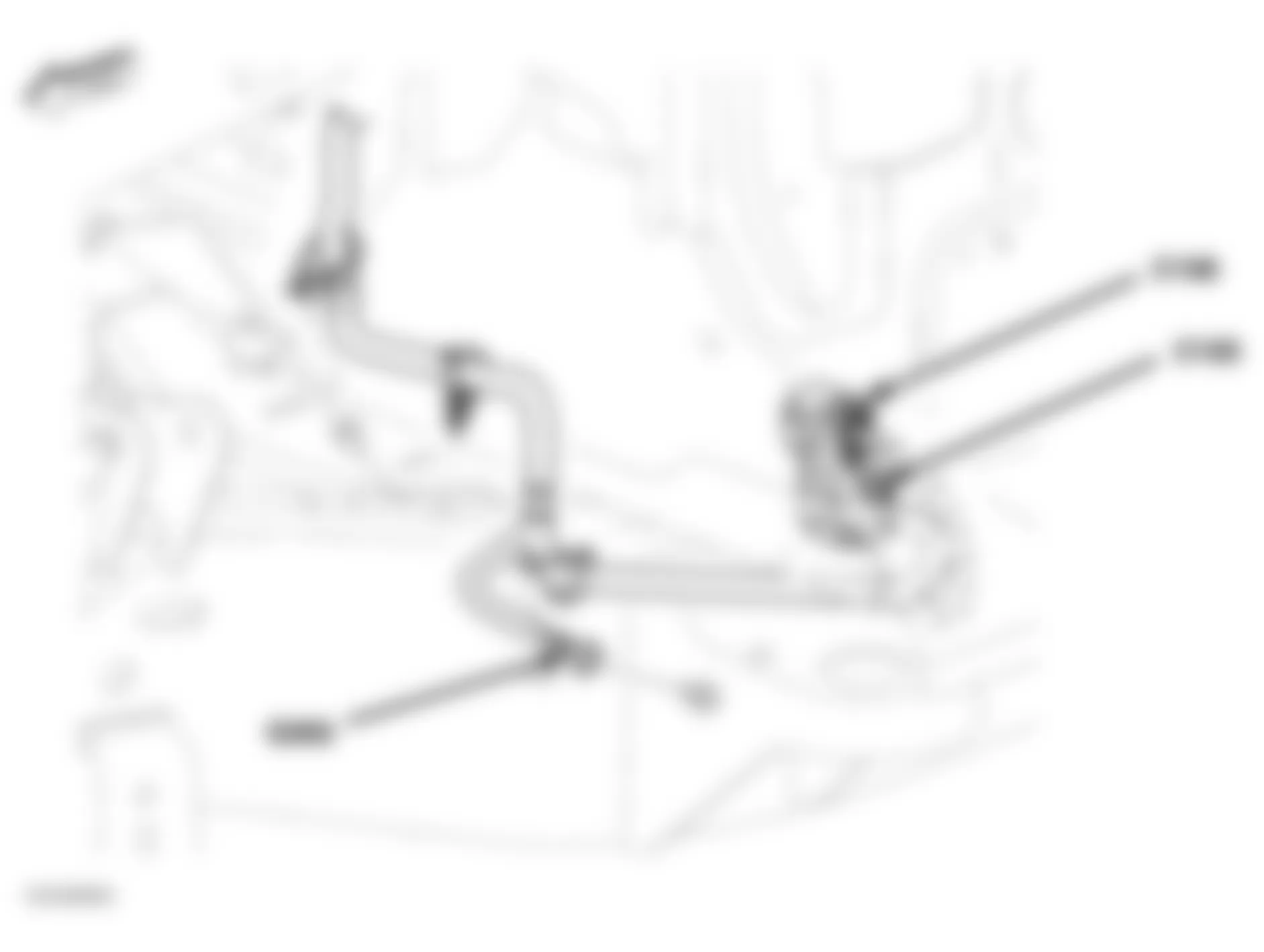 Dodge Dakota 2005 - Component Locations -  Lower Right Rear Of Engine Compartment