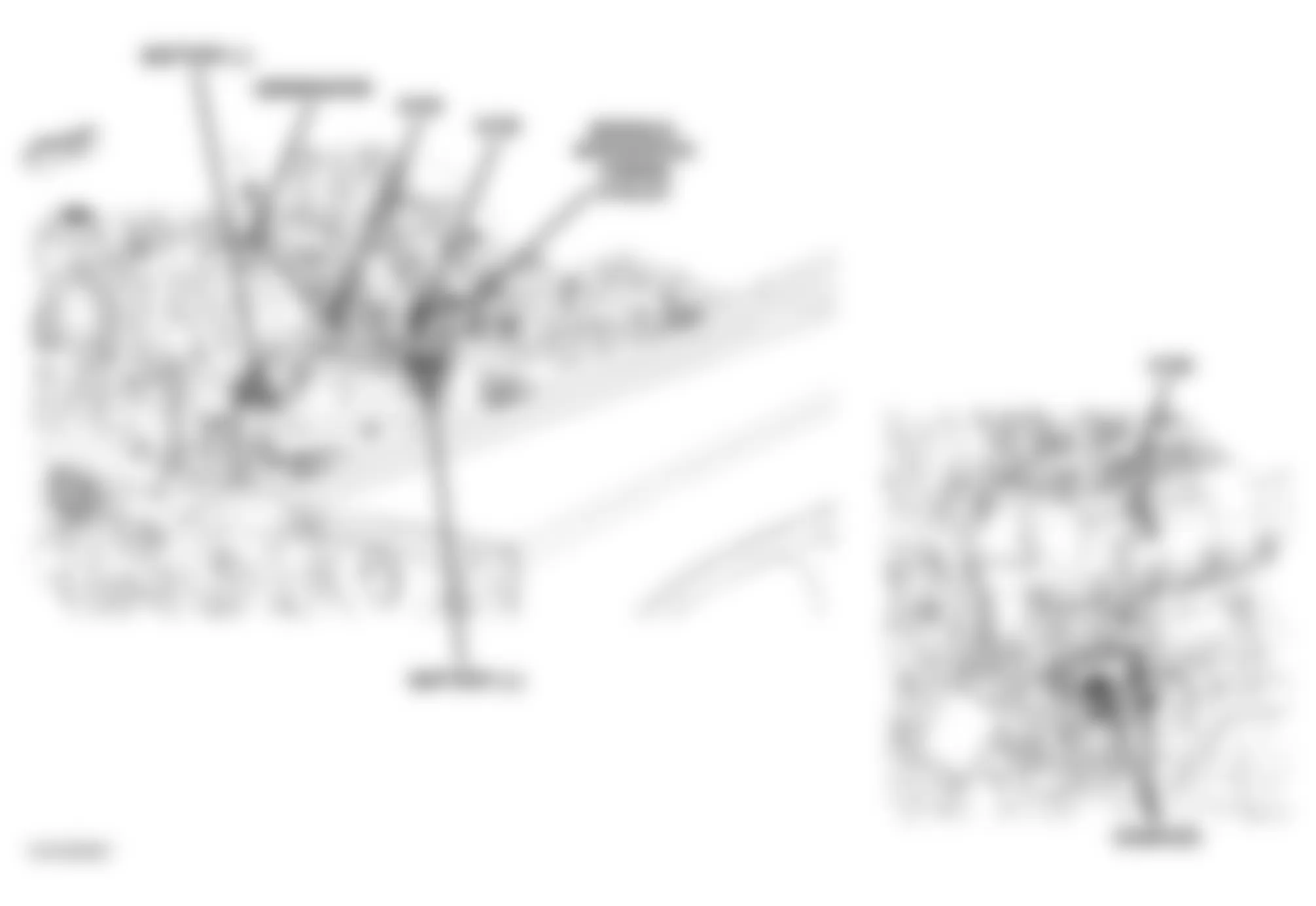 Dodge Dakota 2005 - Component Locations -  Left Front/Side Of Engine