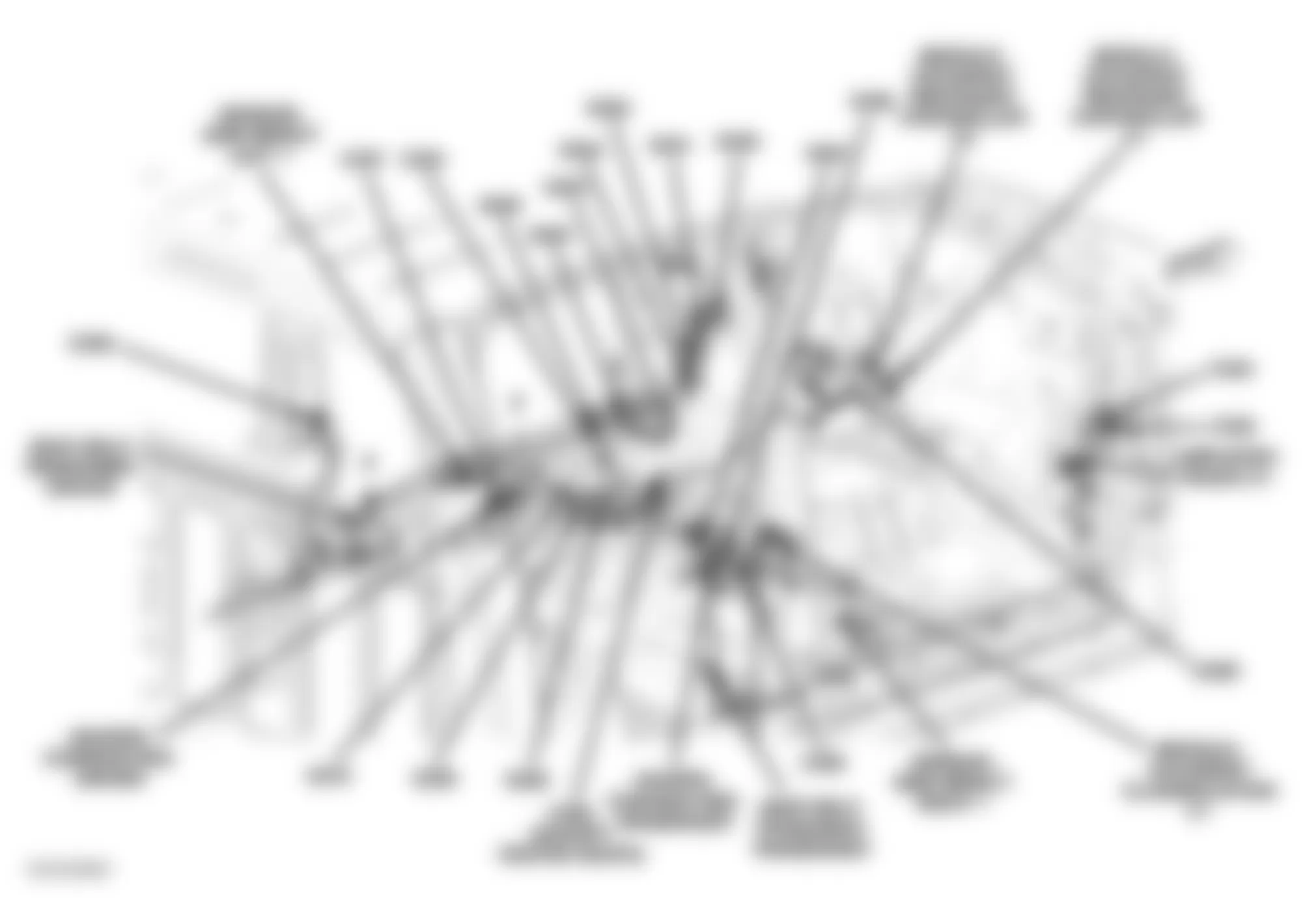 Dodge Dakota 2005 - Component Locations -  Body (Quad Cab)