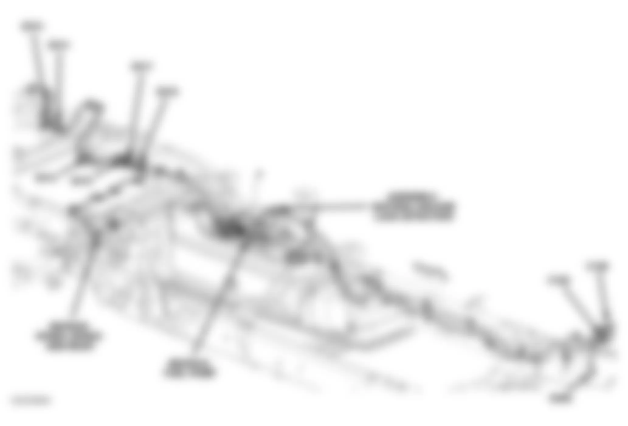 Dodge Dakota 2005 - Component Locations -  Chassis
