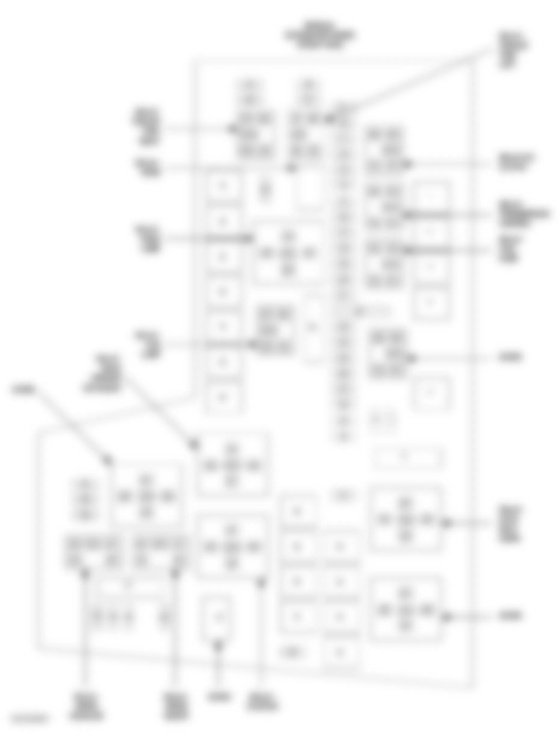 Dodge Dakota 2005 - Component Locations -  Identifying Integrated Power Module Components