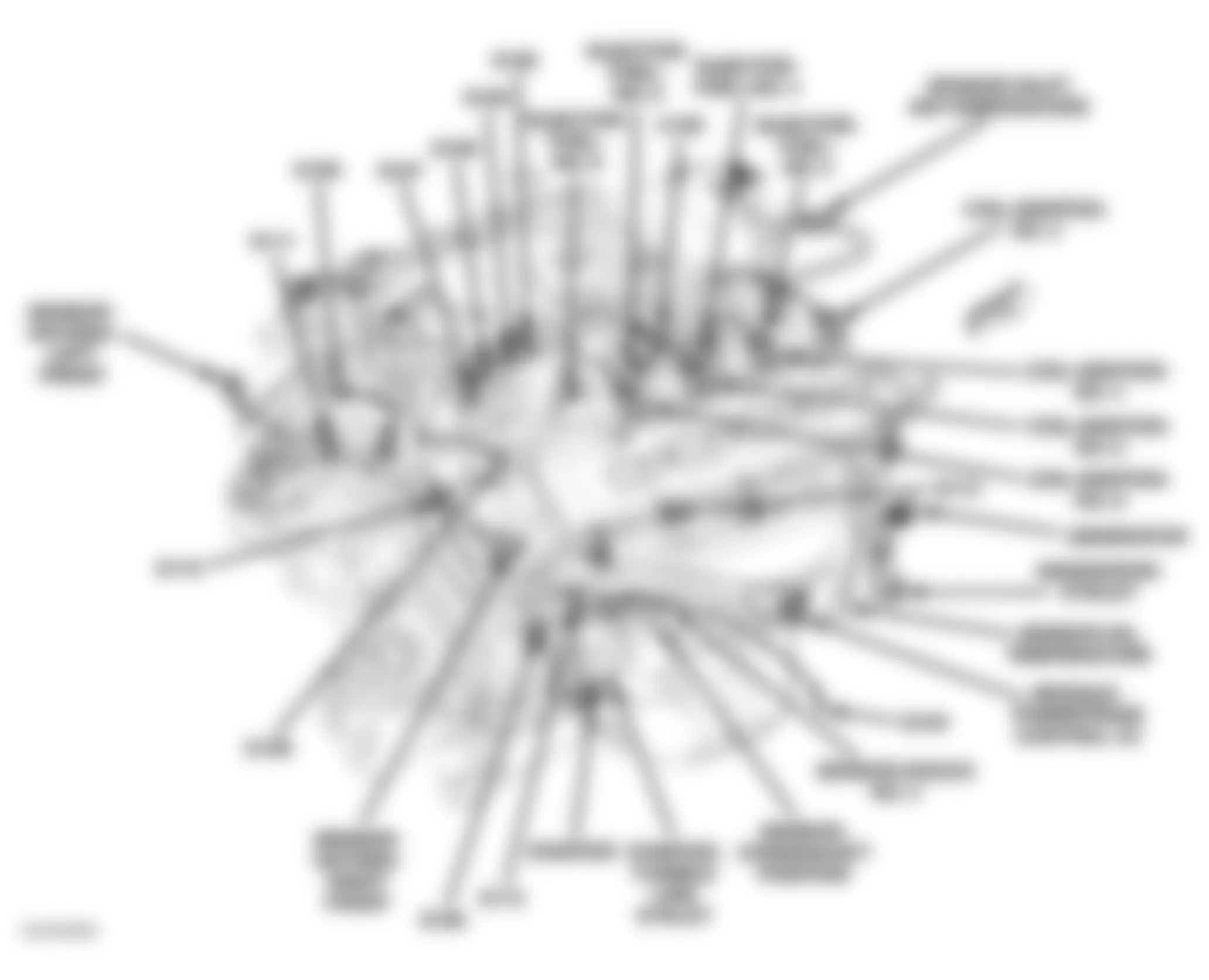 Dodge Magnum R/T 2005 - Component Locations -  Right Rear Of Engine (5.7L)