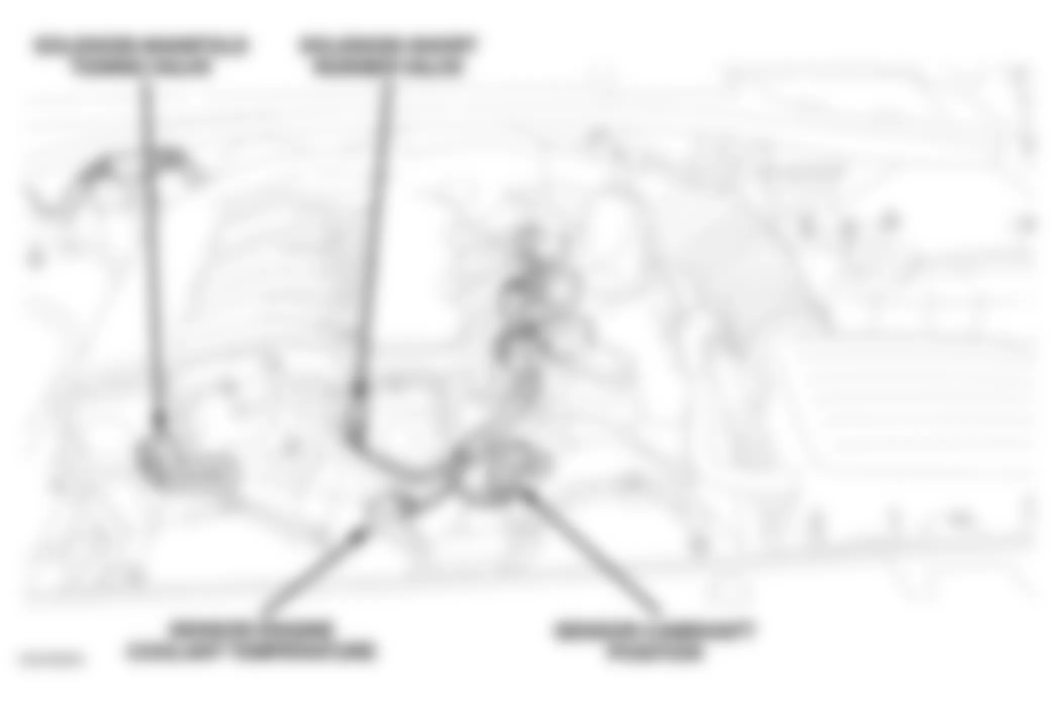 Dodge Magnum SXT 2005 - Component Locations -  Front Of Engine (3.5L)