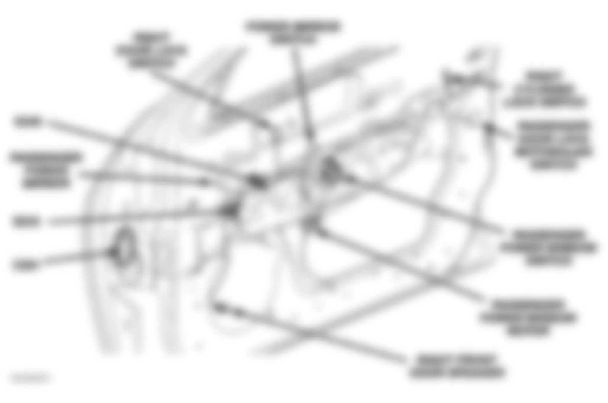 Dodge Neon SE 2005 - Component Locations -  Passengers Door