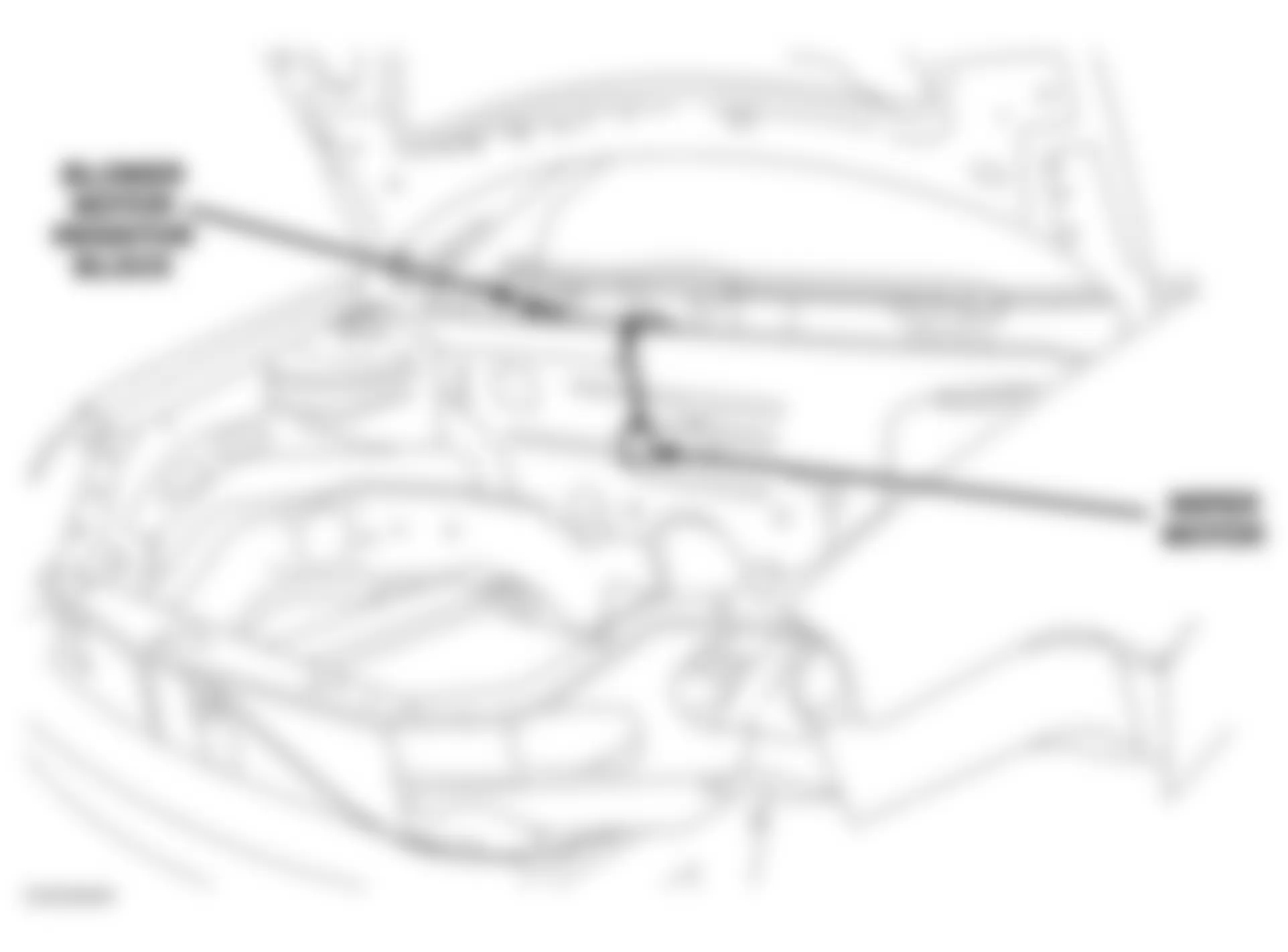 Dodge Neon SXT 2005 - Component Locations -  Rear Of Engine Compartment