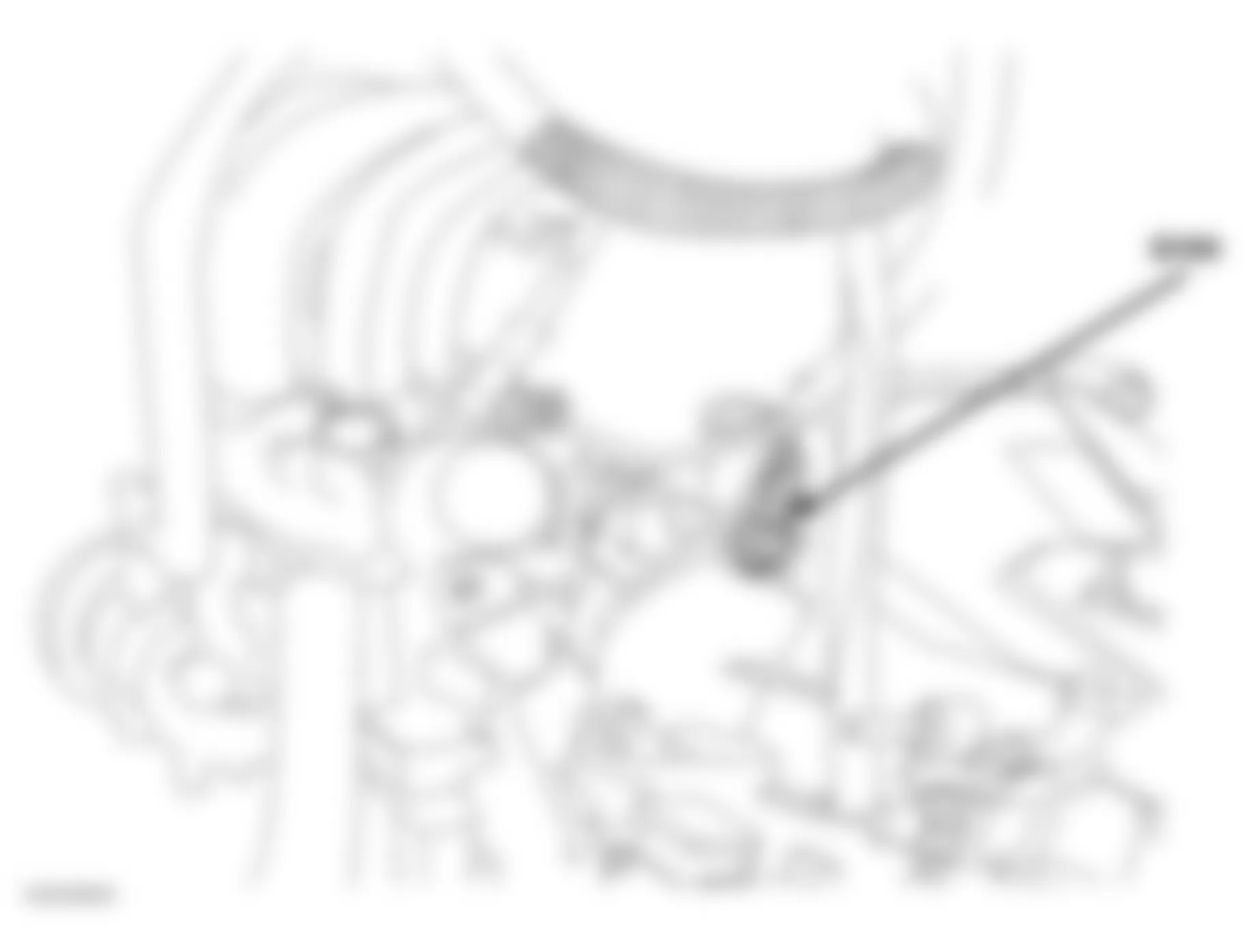 Dodge Neon SXT 2005 - Component Locations -  Front Of Engine (2.0L)