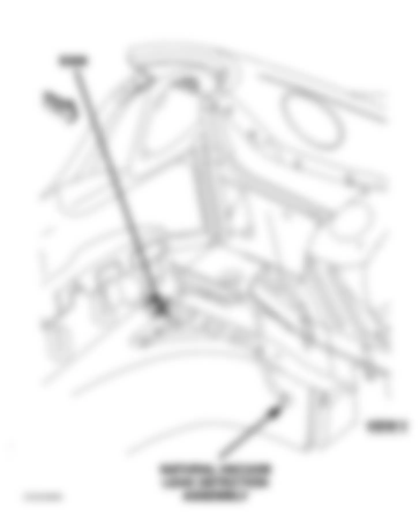 Dodge Neon SXT 2005 - Component Locations -  Rear Of Body