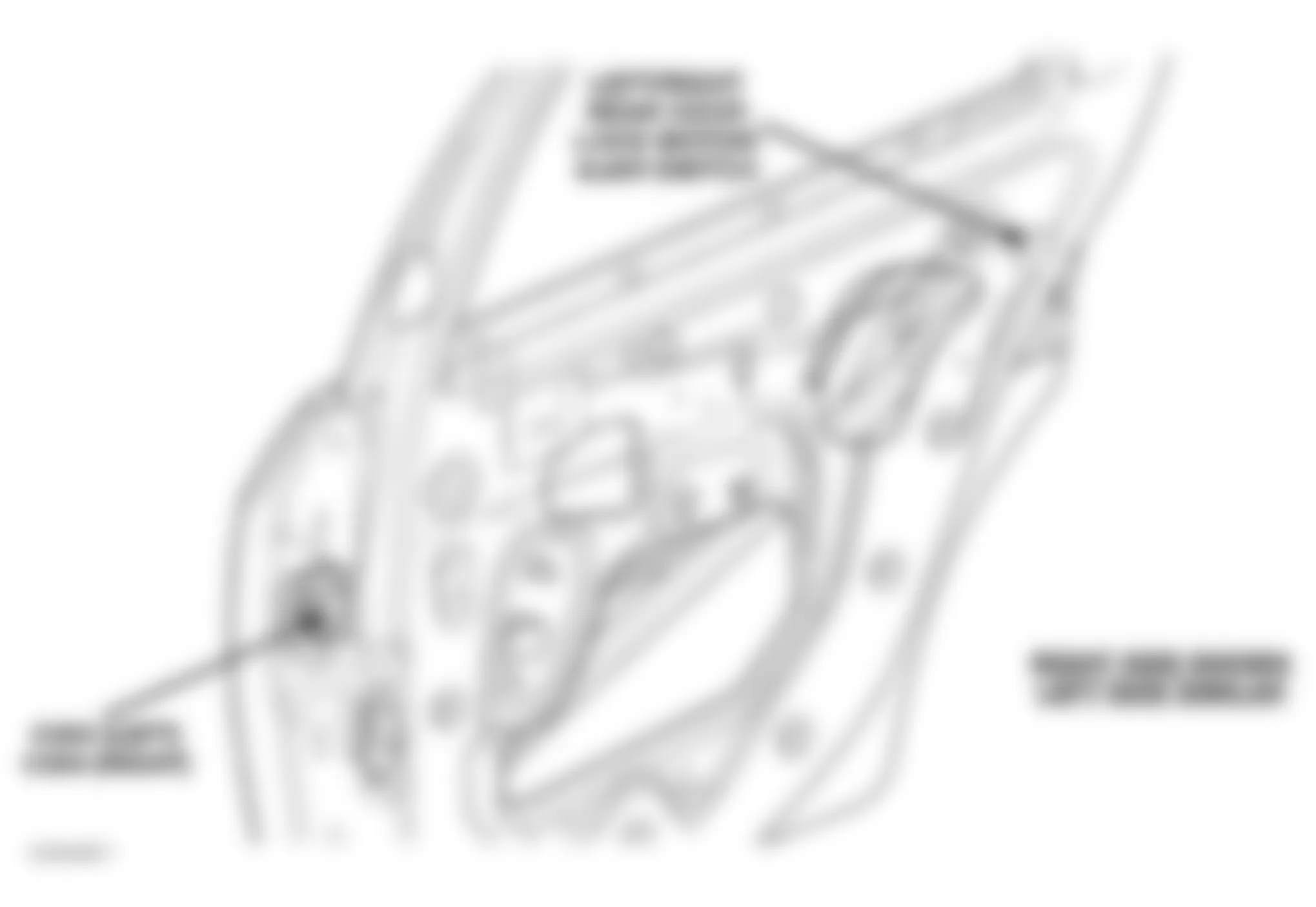 Dodge Neon SXT 2005 - Component Locations -  Rear Door