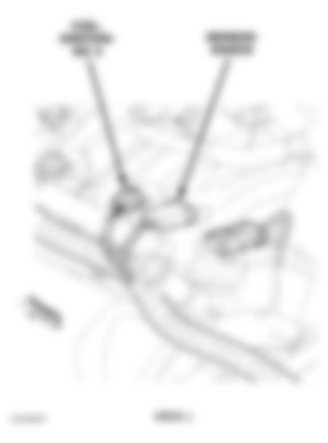 Dodge Pickup R1500 2005 - Component Locations -  Top Left Rear Of Engine (3.7L & 5.7L)