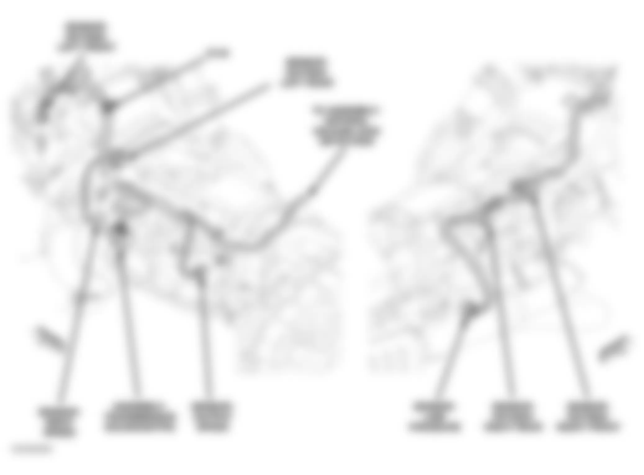 Dodge Pickup R1500 2005 - Component Locations -  Automatic Transmission (RFE) (3.7L & 4.7L)