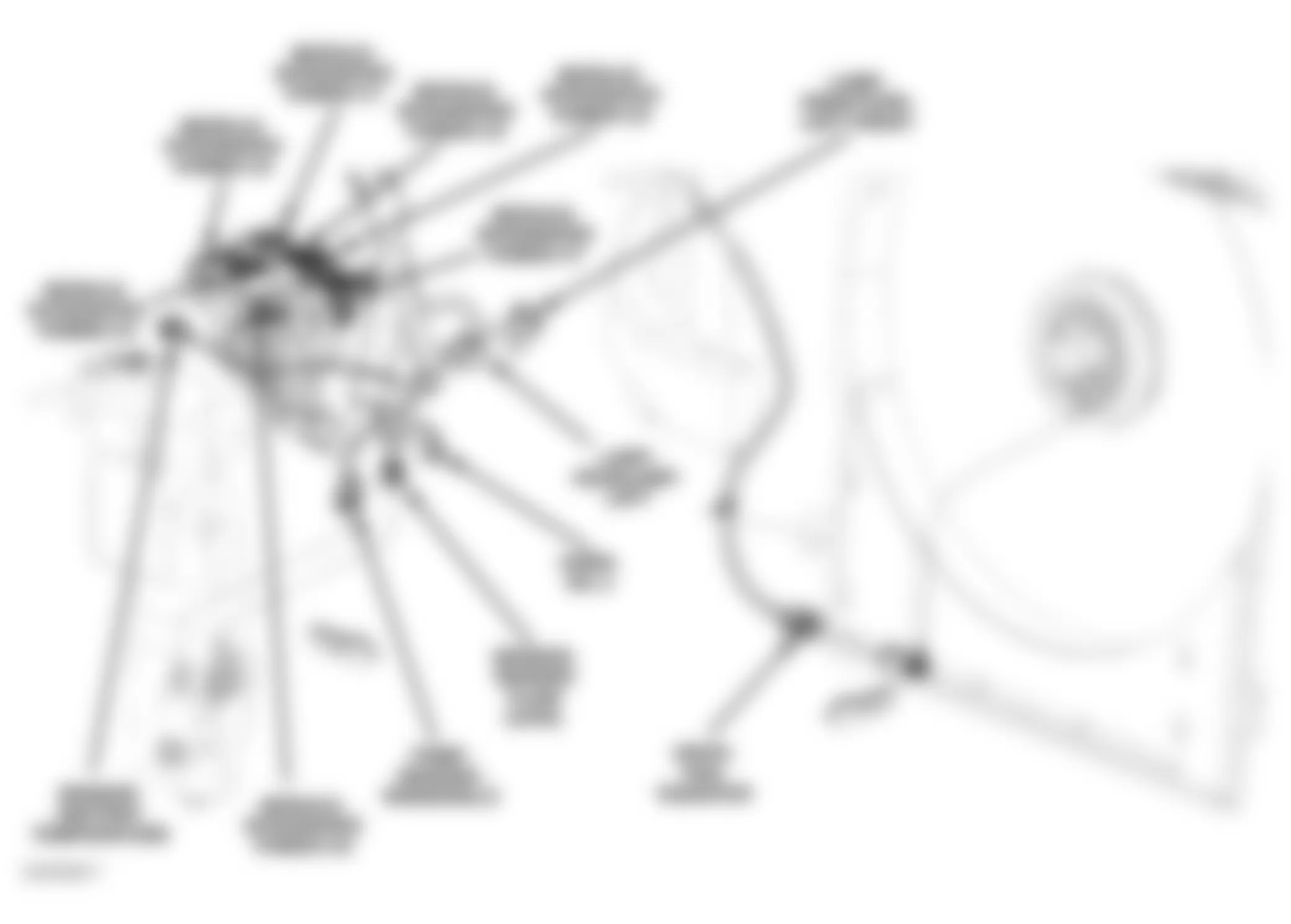 Dodge Pickup R1500 2005 - Component Locations -  Integrated Power Module & Fan