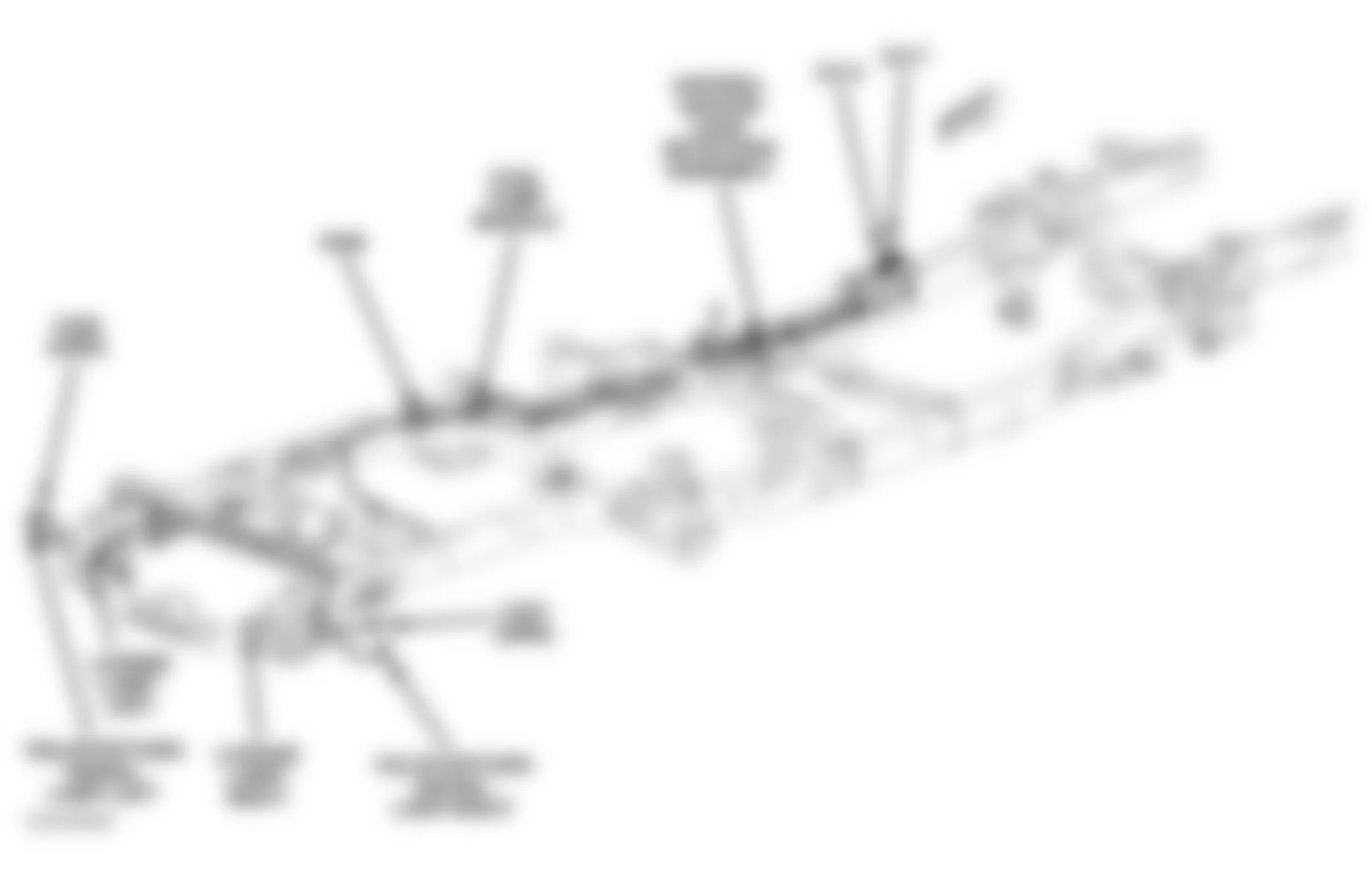 Dodge Pickup R1500 2005 - Component Locations -  Chassis