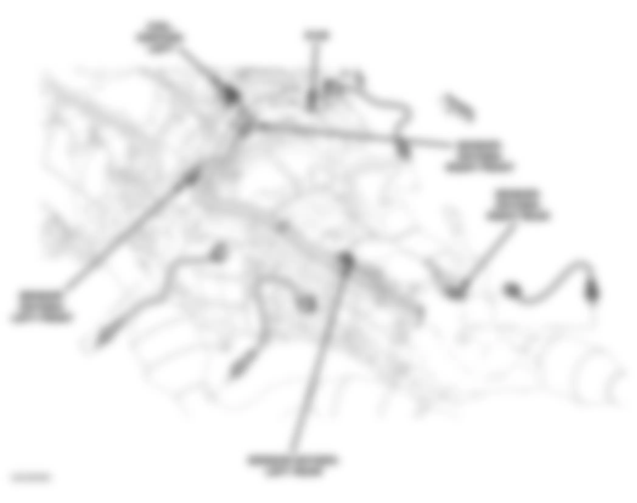 Dodge Pickup R1500 2005 - Component Locations -  Manual Transmission (8.3L)