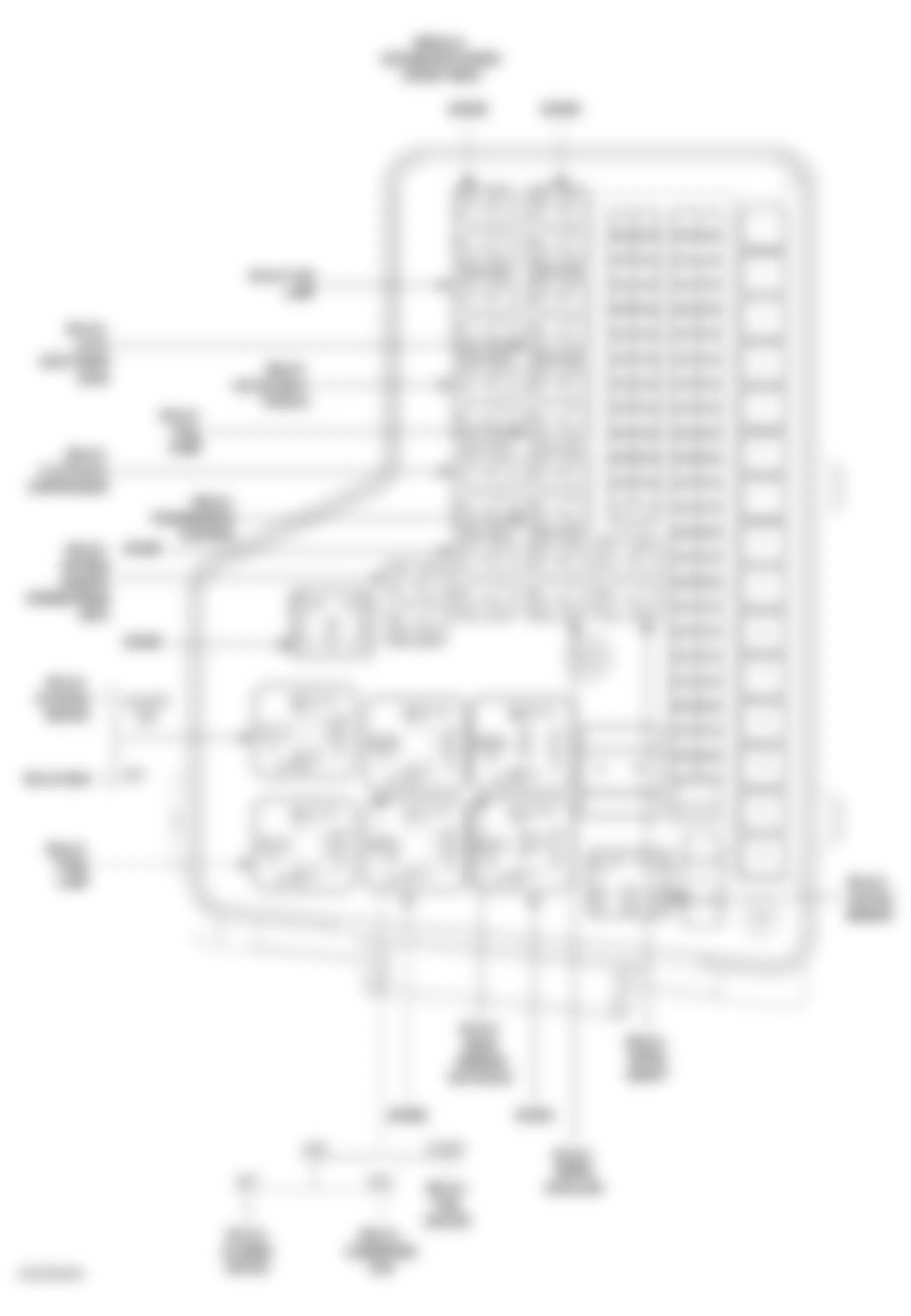 Dodge Pickup R2500 2005 - Component Locations -  Integrated Power Module