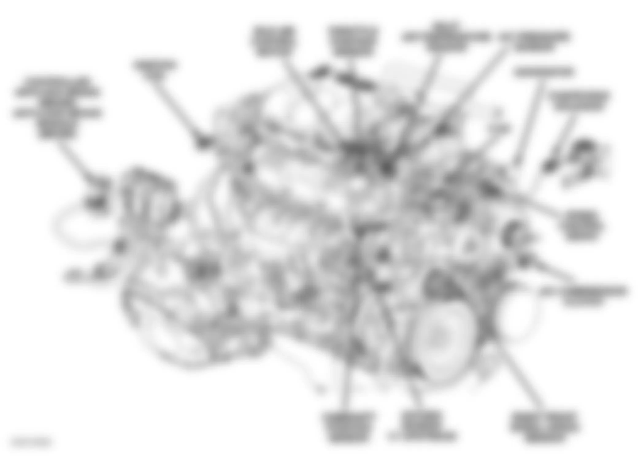 Dodge Caravan C/V 2006 - Component Locations -  Right Side Of Engine (3.3L & 3.8L)