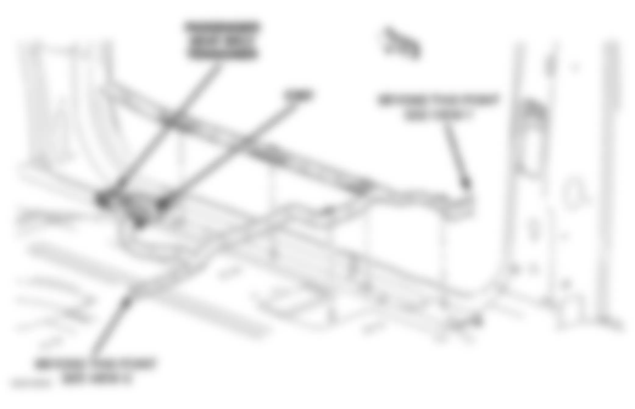 Dodge Caravan C/V 2006 - Component Locations -  Right Side Of Vehicle Floor