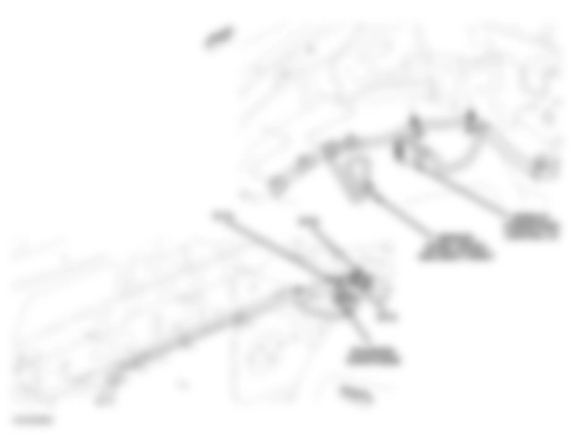 Dodge Dakota 2006 - Component Locations -  Rear Of Engine Compartment