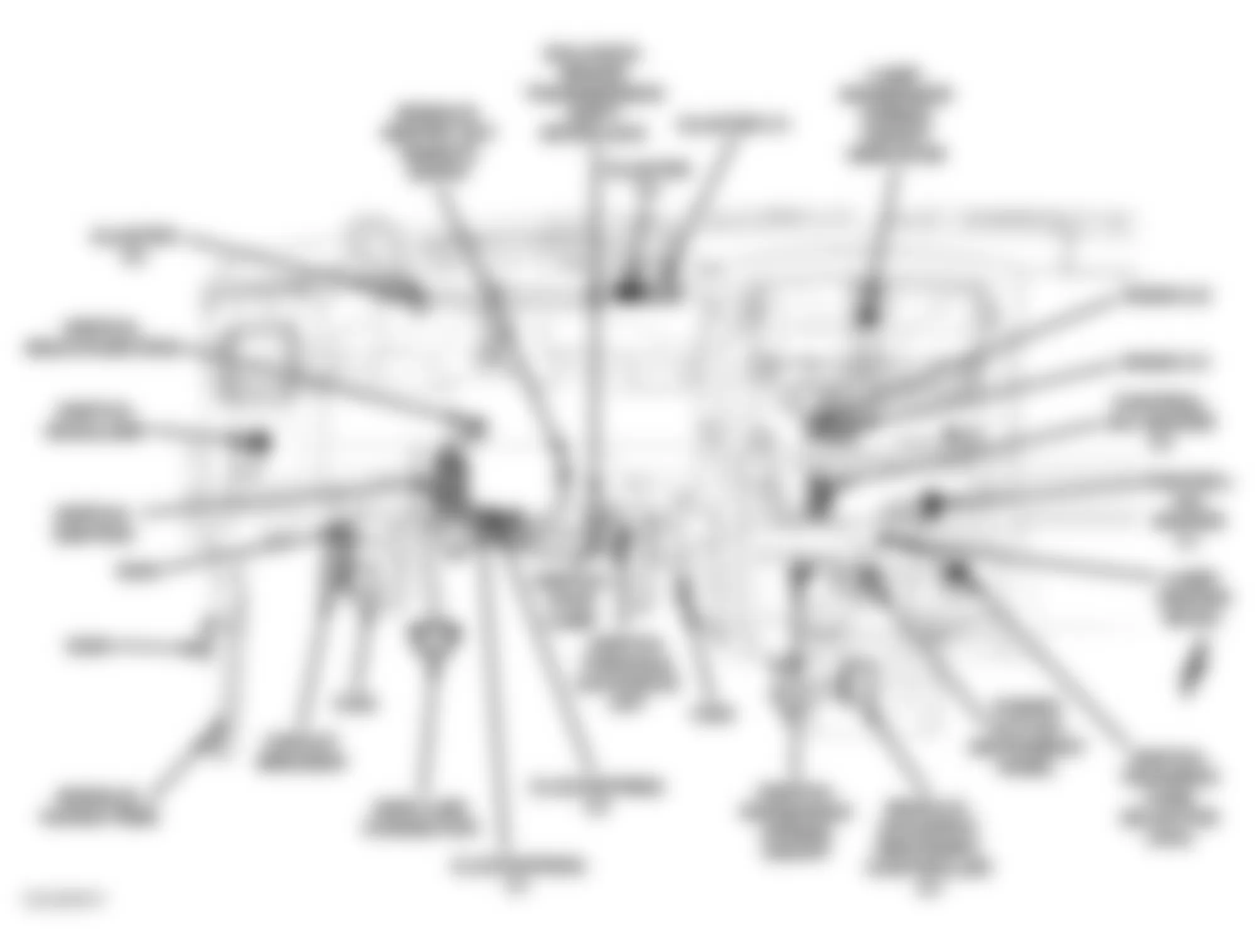 Dodge Dakota 2006 - Component Locations -  Left Side Of Dash