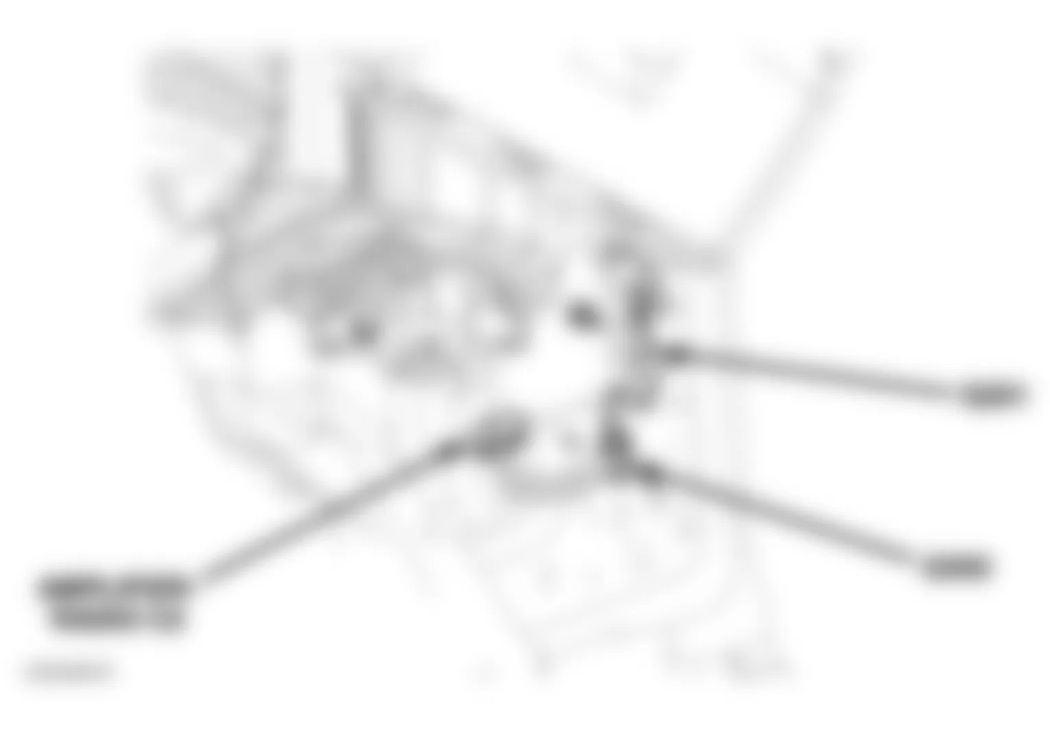 Dodge Dakota 2006 - Component Locations -  Lower Right Side Of Dash