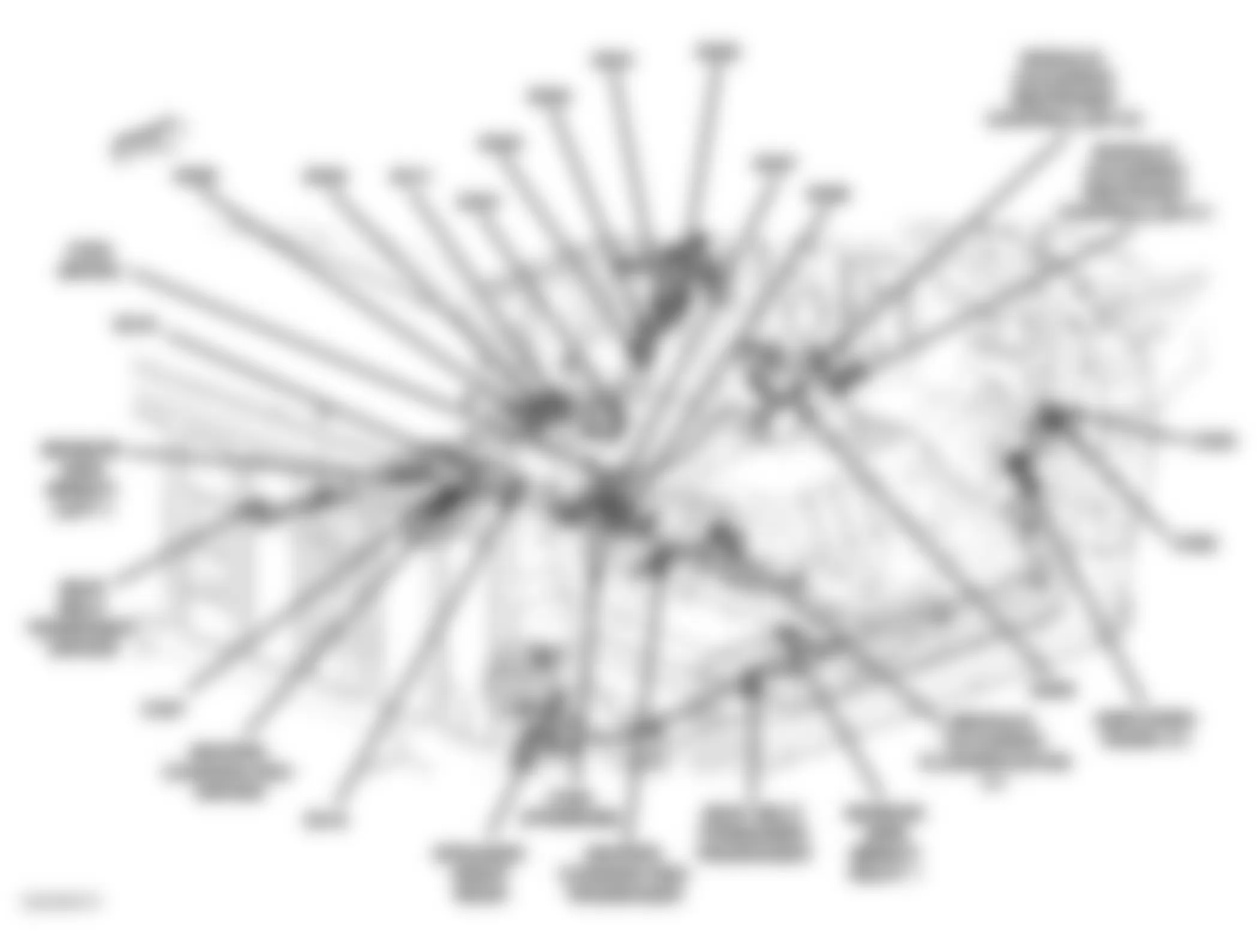 Dodge Dakota 2006 - Component Locations -  Body (Club Cab)