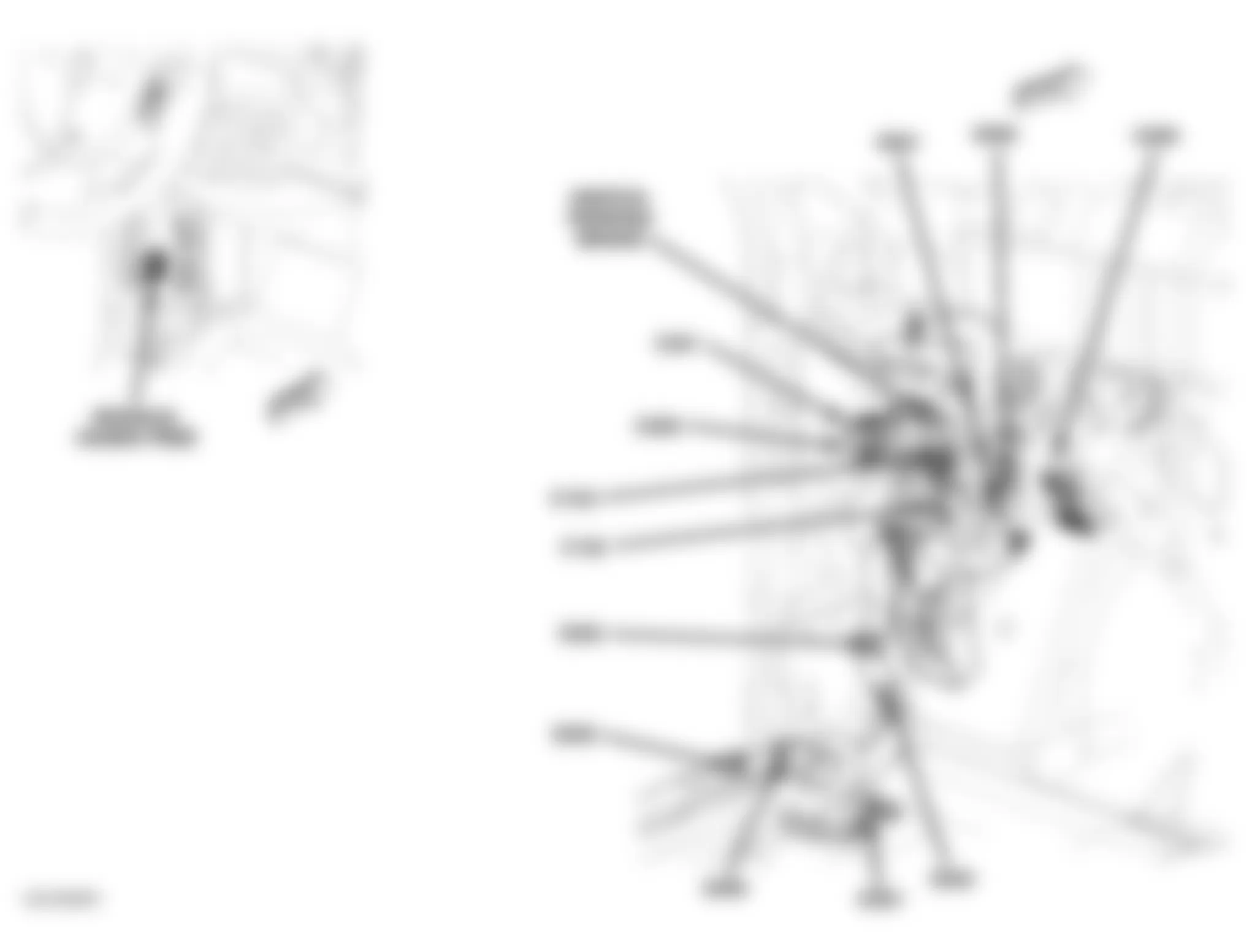 Dodge Dakota 2006 - Component Locations -  Left Kick Panel