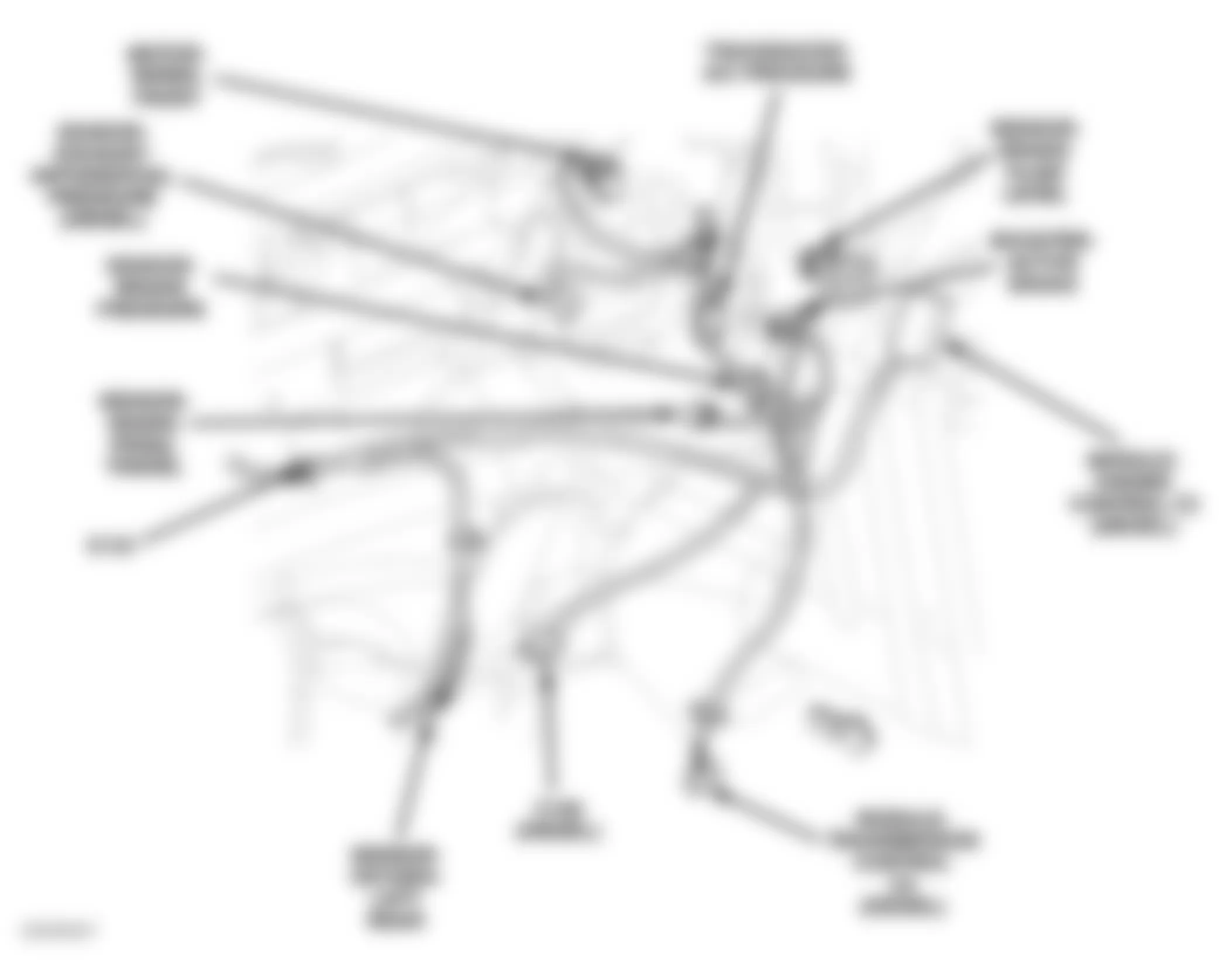 Dodge Magnum R/T 2006 - Component Locations -  Left Rear Of Engine Compartment