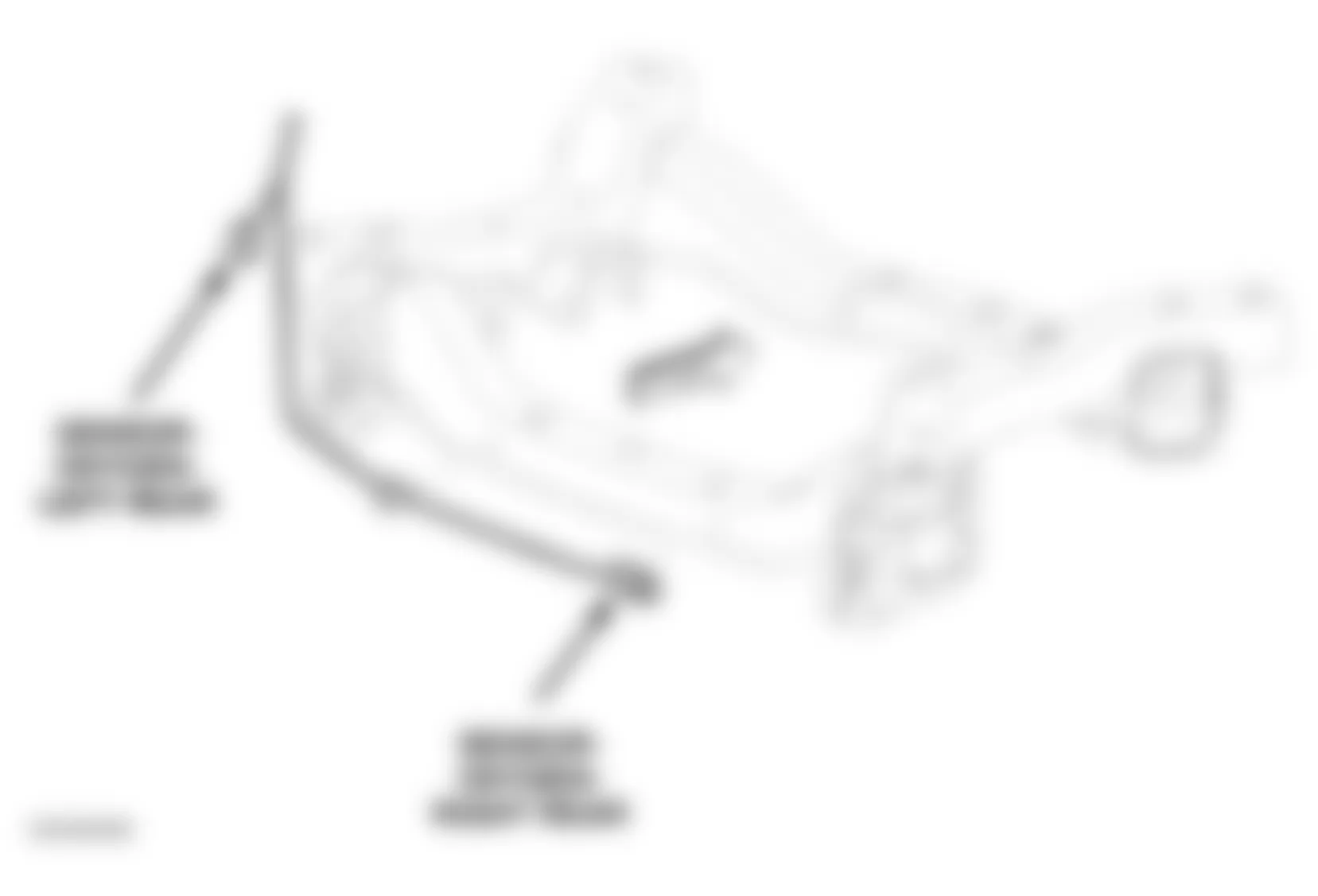 Dodge Magnum R/T 2006 - Component Locations -  Rear Of Engine Compartment (V8)