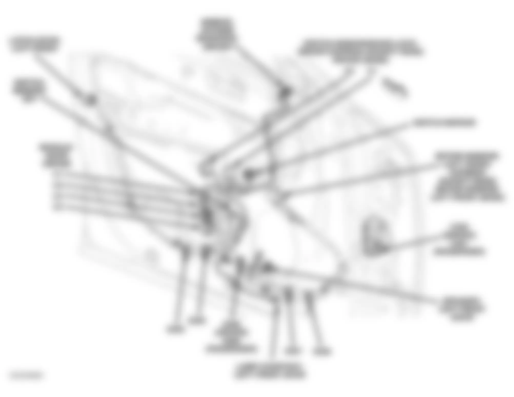 Dodge Magnum R/T 2006 - Component Locations -  Driver Door (Right Front Door Similar)