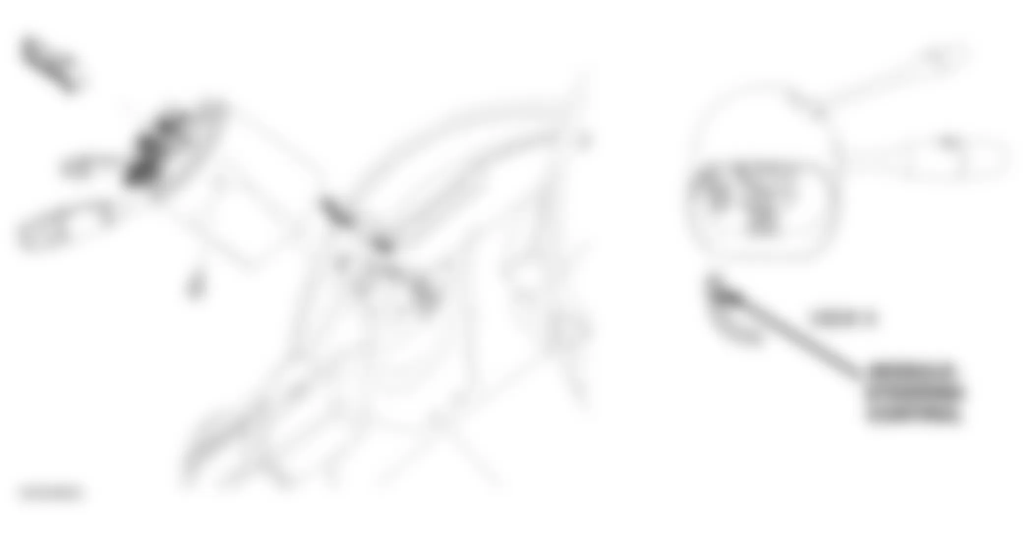 Dodge Magnum R/T 2006 - Component Locations -  Steering Column