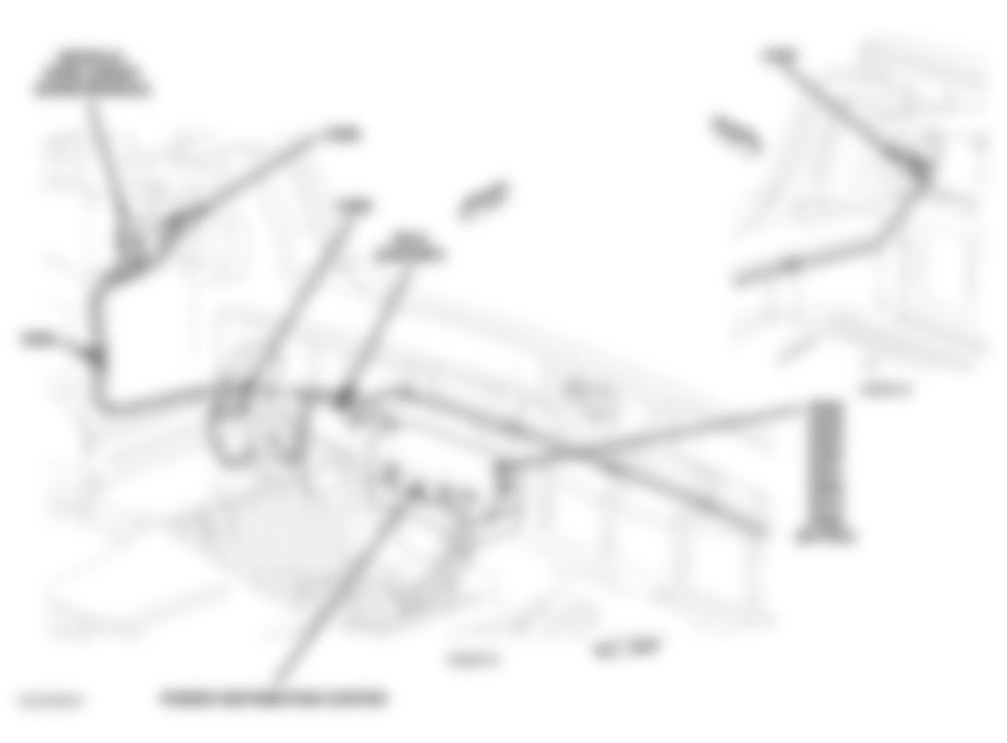 Dodge Magnum R/T 2006 - Component Locations -  Locating Power Distribution Center (300)