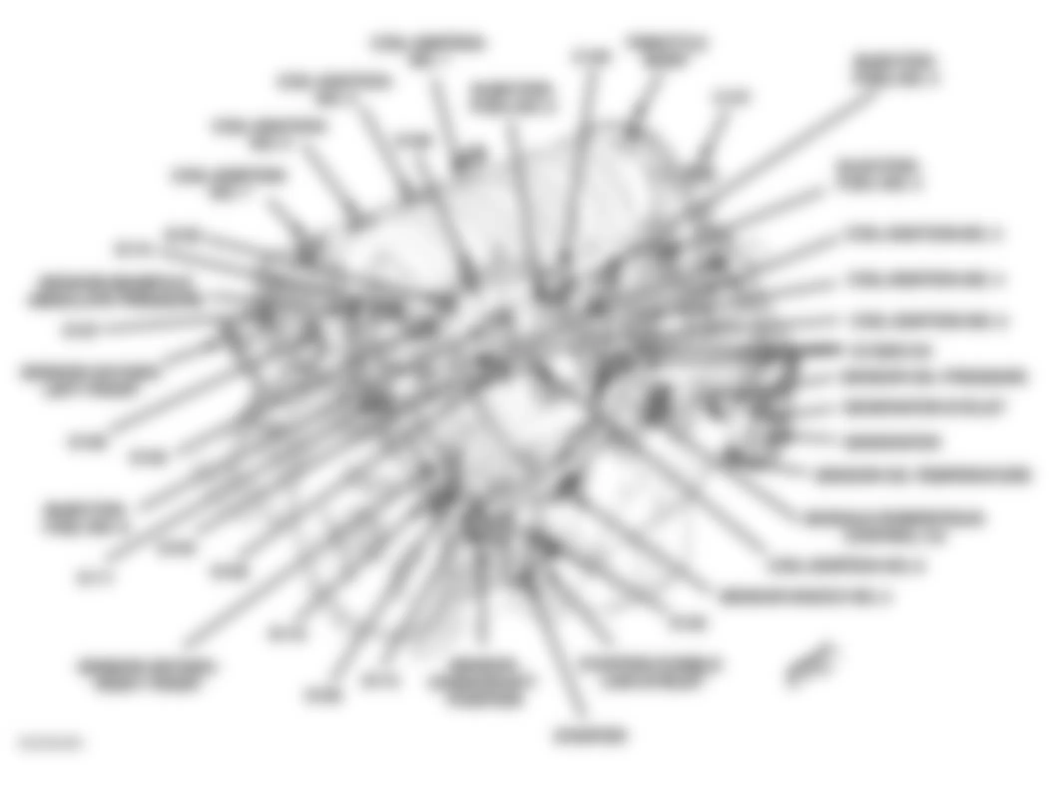 Dodge Magnum SXT 2006 - Component Locations -  Right Rear Of Engine (6.1L)