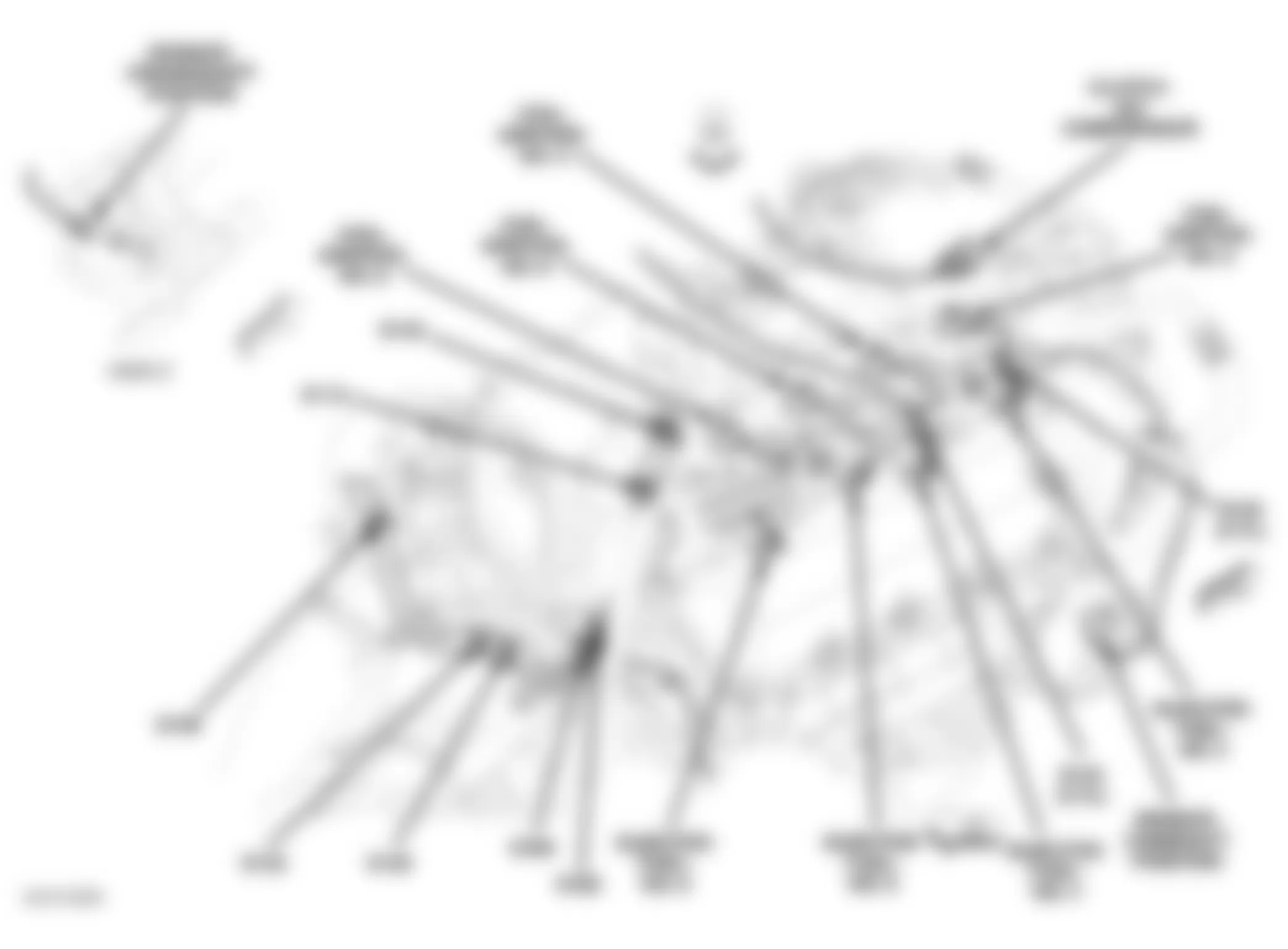 Dodge Pickup R2500 2006 - Component Locations -  Right Side Of Engine (3.7L & 4.7L)