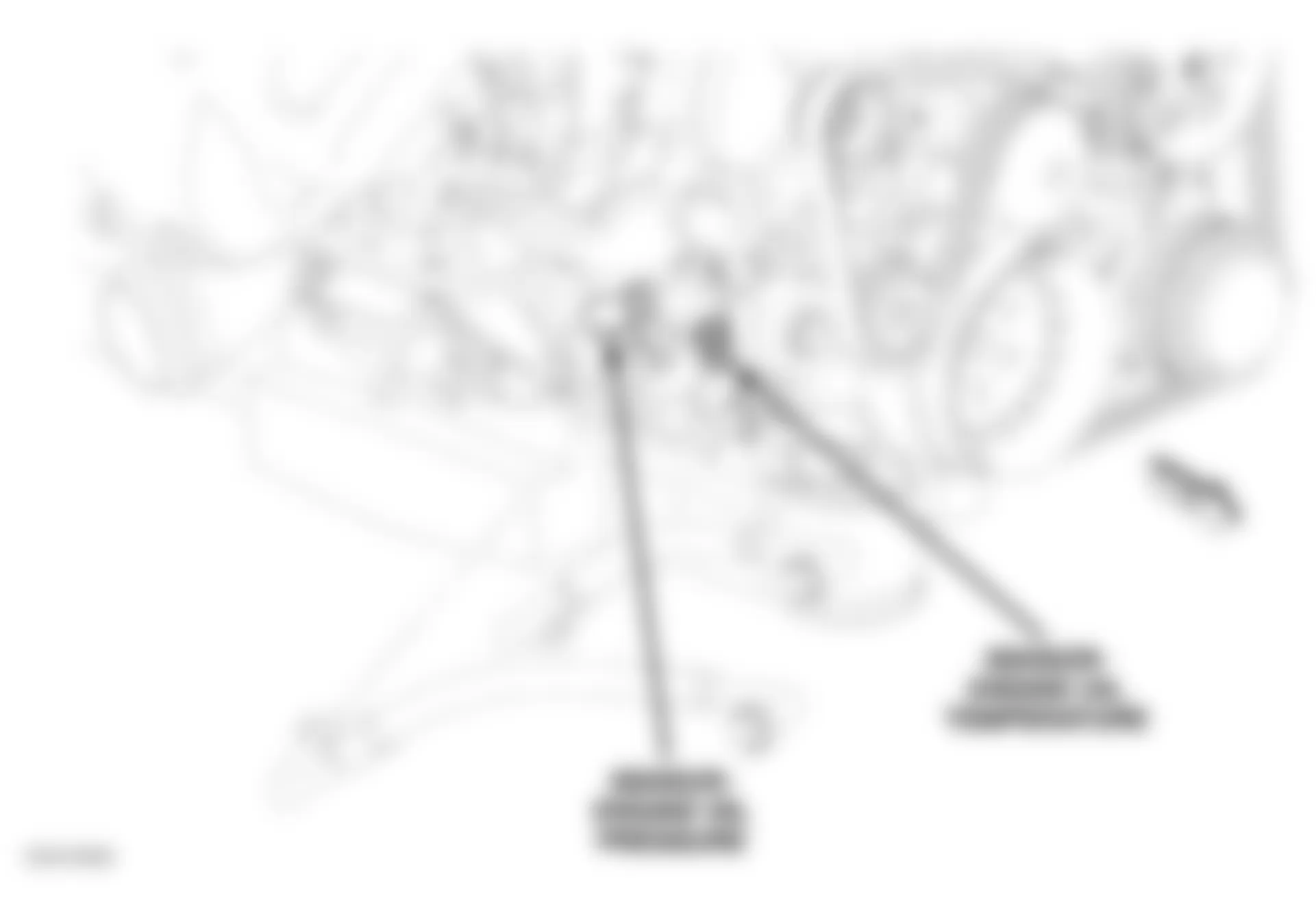 Dodge Pickup R2500 2006 - Component Locations -  Right Front Of Engine (SRT)