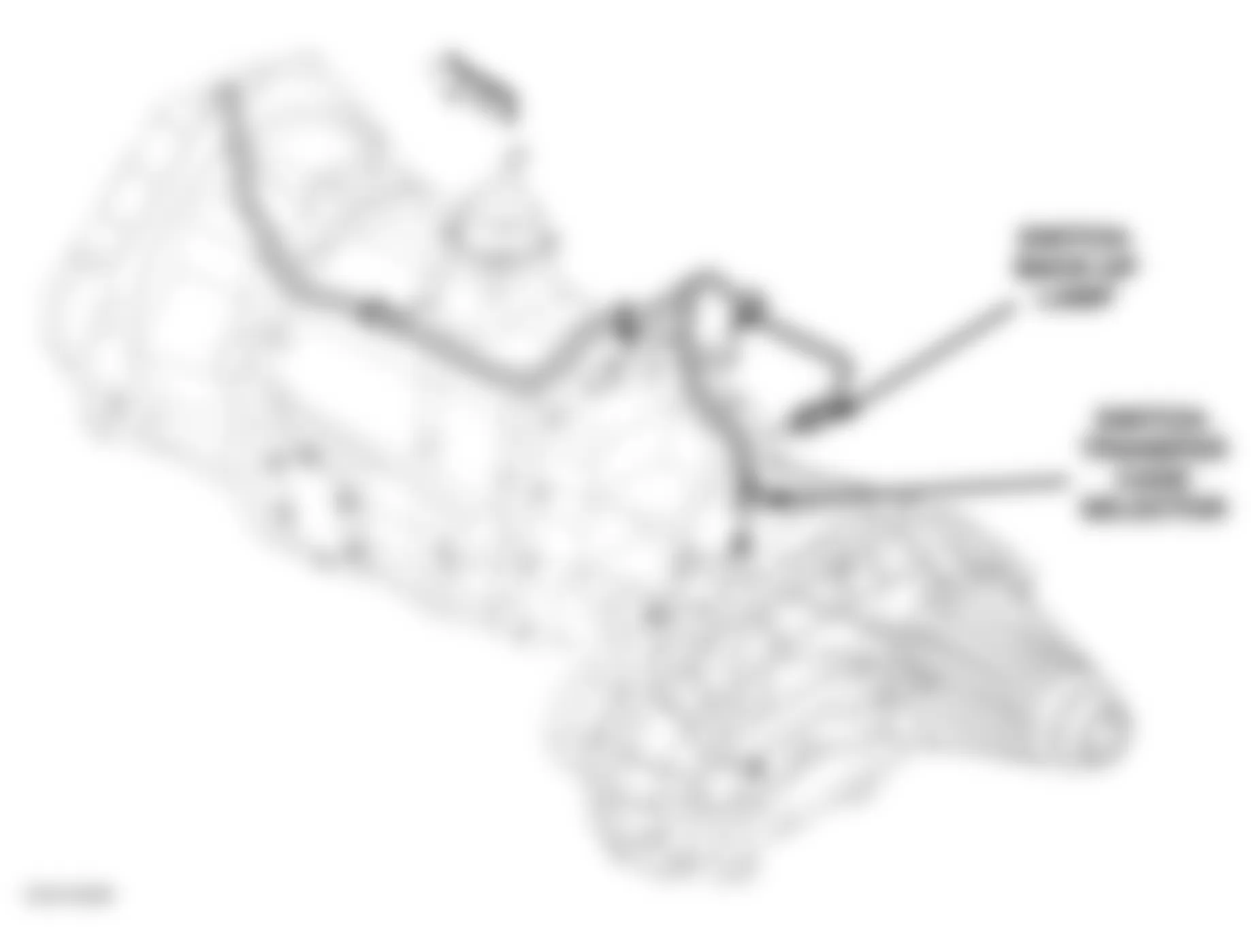 Dodge Pickup R2500 2006 - Component Locations -  Manual Transmission (Diesel)