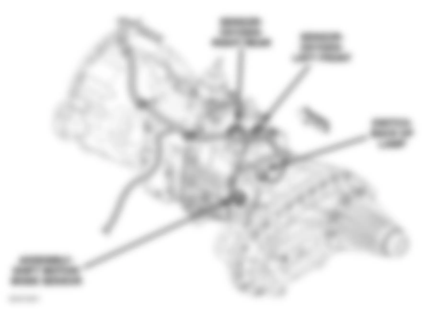 Dodge Pickup R2500 2006 - Component Locations -  Manual Transmission (5.7L & Diesel) (ETC)