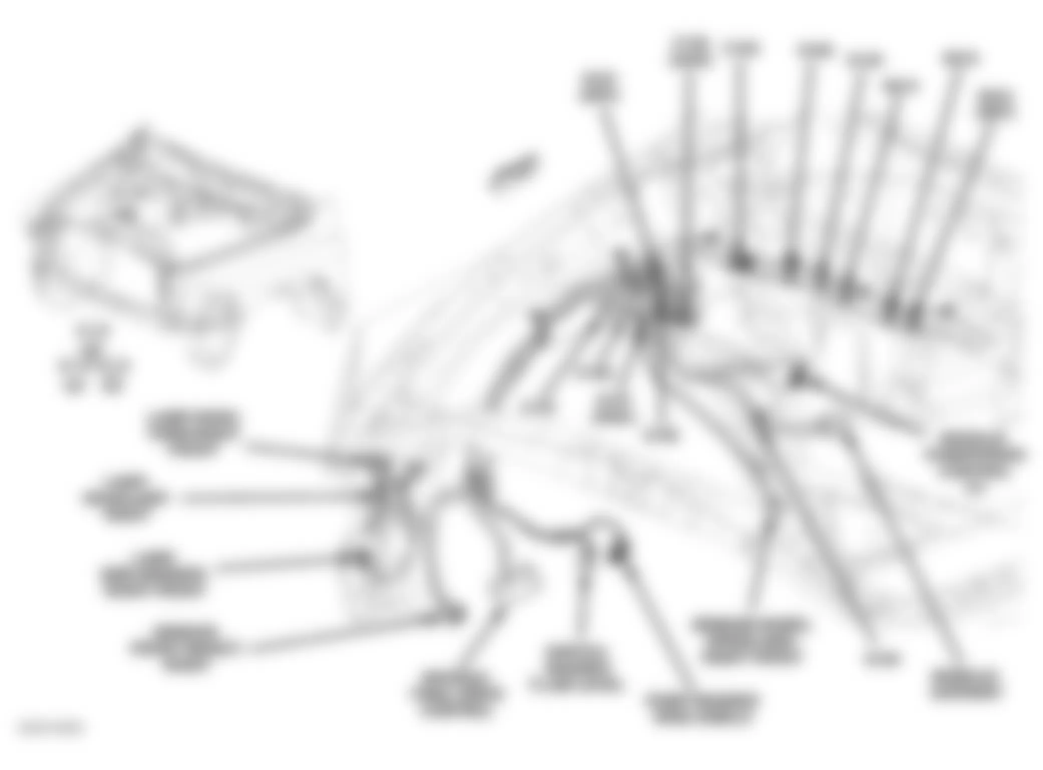 Dodge Pickup R2500 2006 - Component Locations -  Right Side Of Engine Compartment
