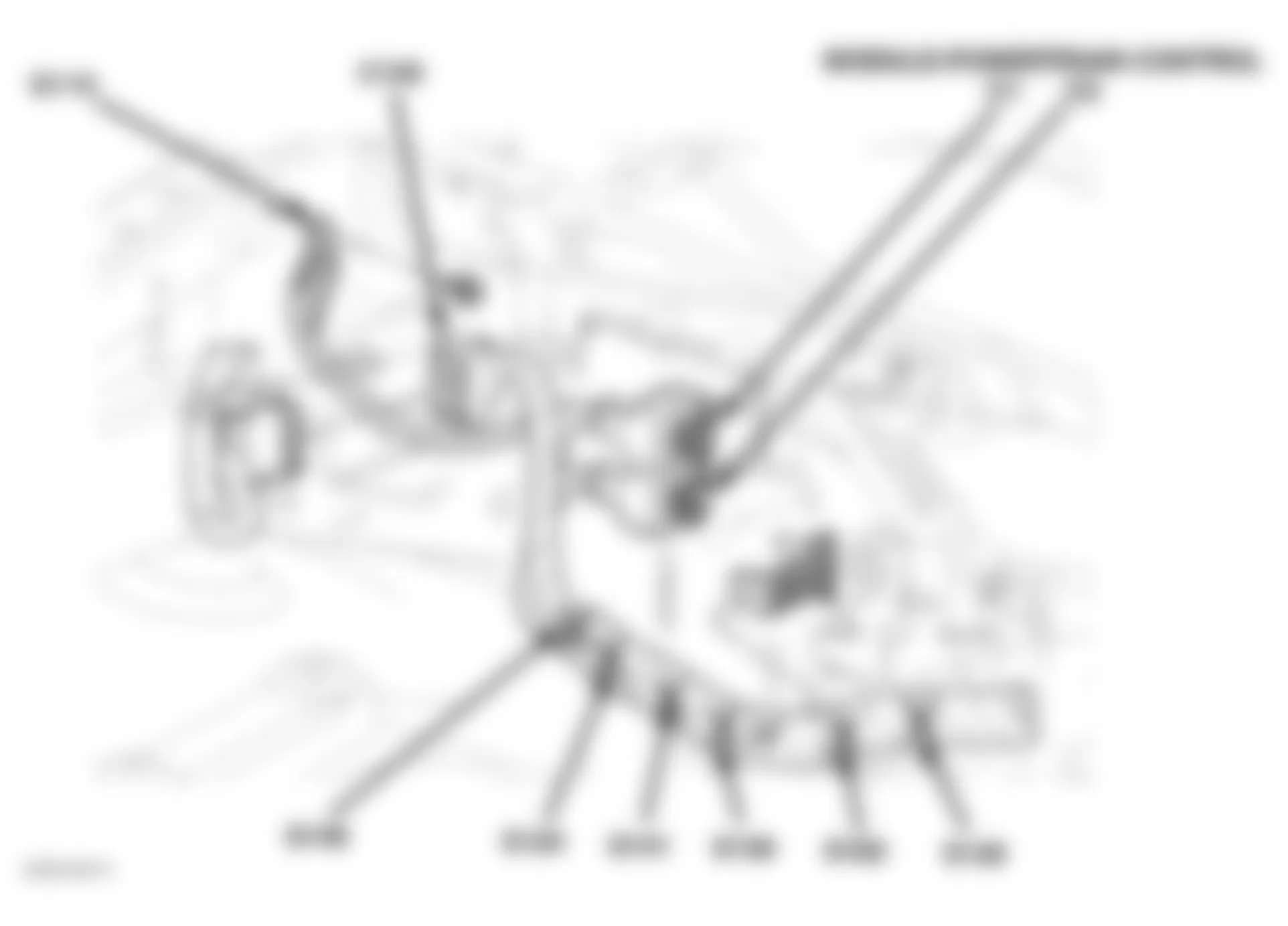 Dodge Pickup R2500 2006 - Component Locations -  Right Rear Engine Wiring (SRT)