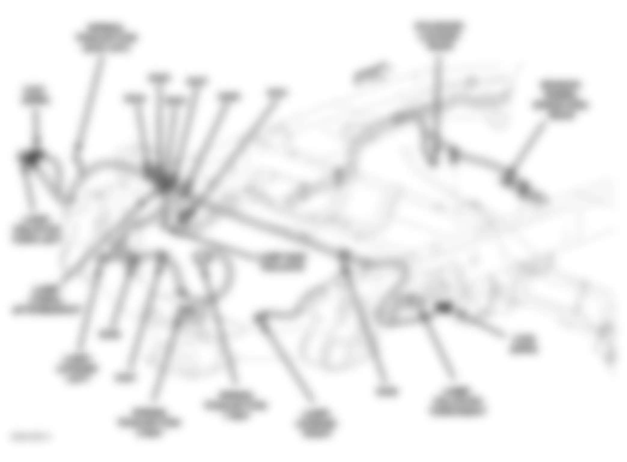 Dodge Pickup R2500 2006 - Component Locations -  Rear Chassis