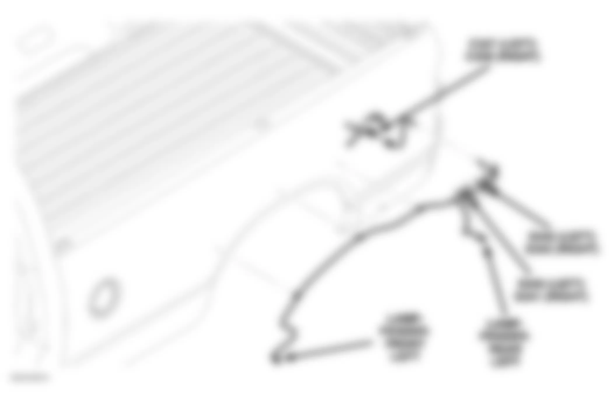 Dodge Pickup R2500 2006 - Component Locations -  Left Rear Fender (Right Side Similar)