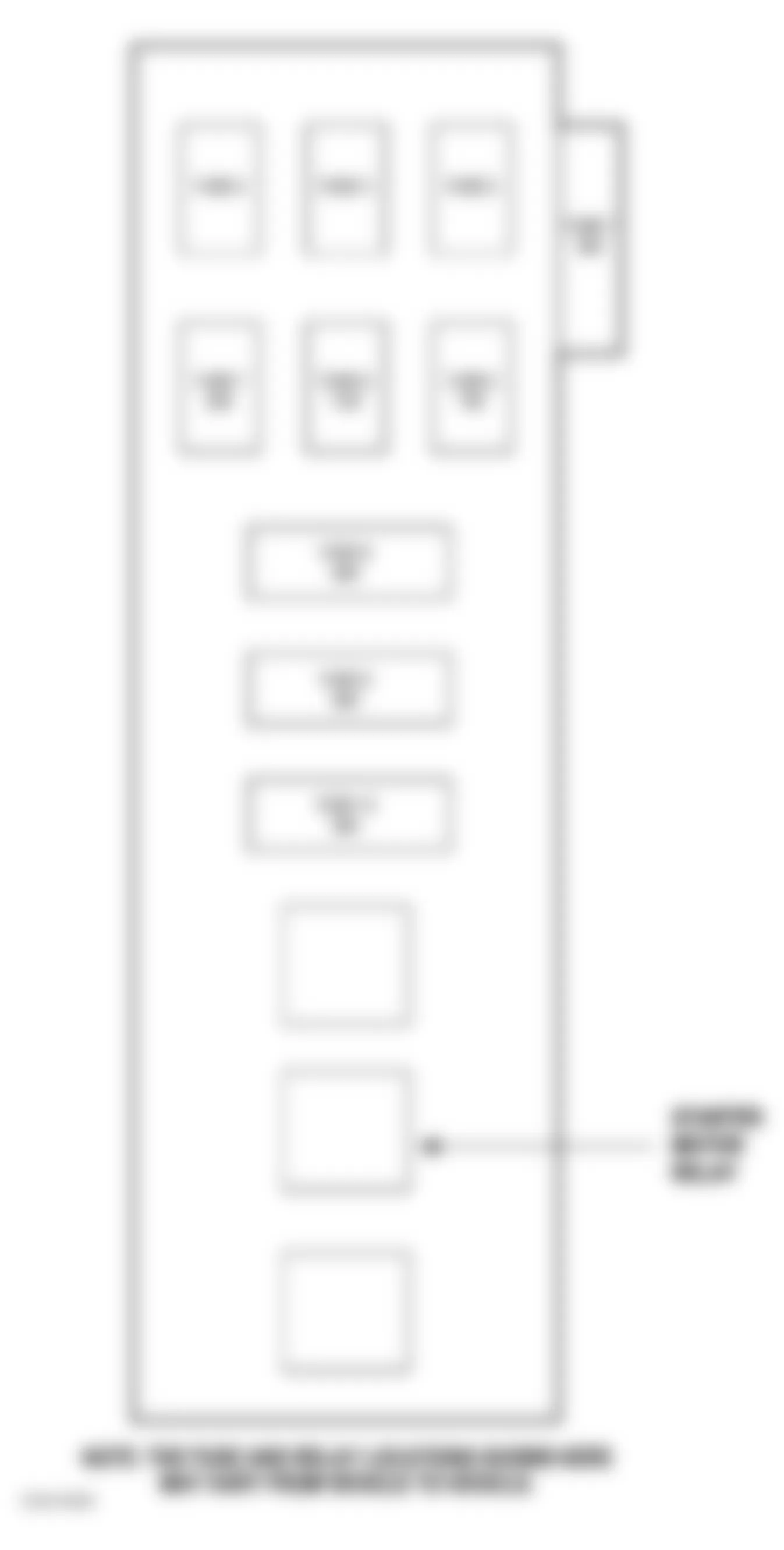 Dodge Sprinter 2500 2006 - Component Locations -  Identifying Fuse/Relay Block Components