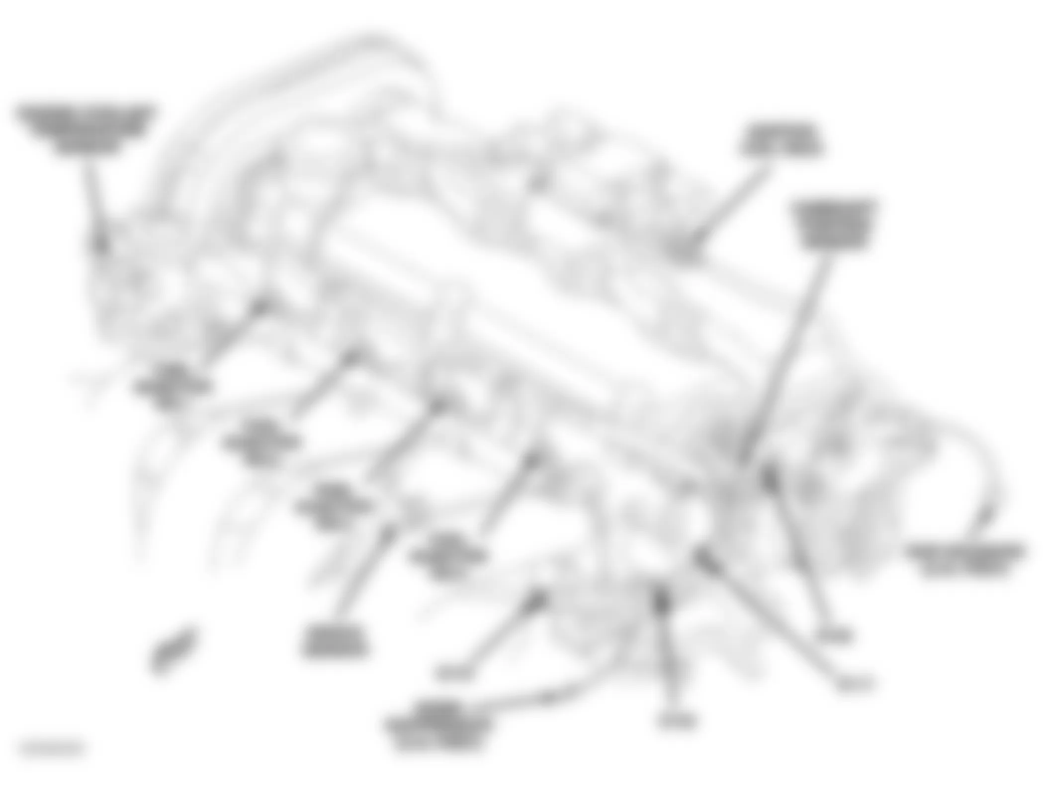 Dodge Stratus R/T 2006 - Component Locations -  Left Side Of Engine (2.0L/2.4L)